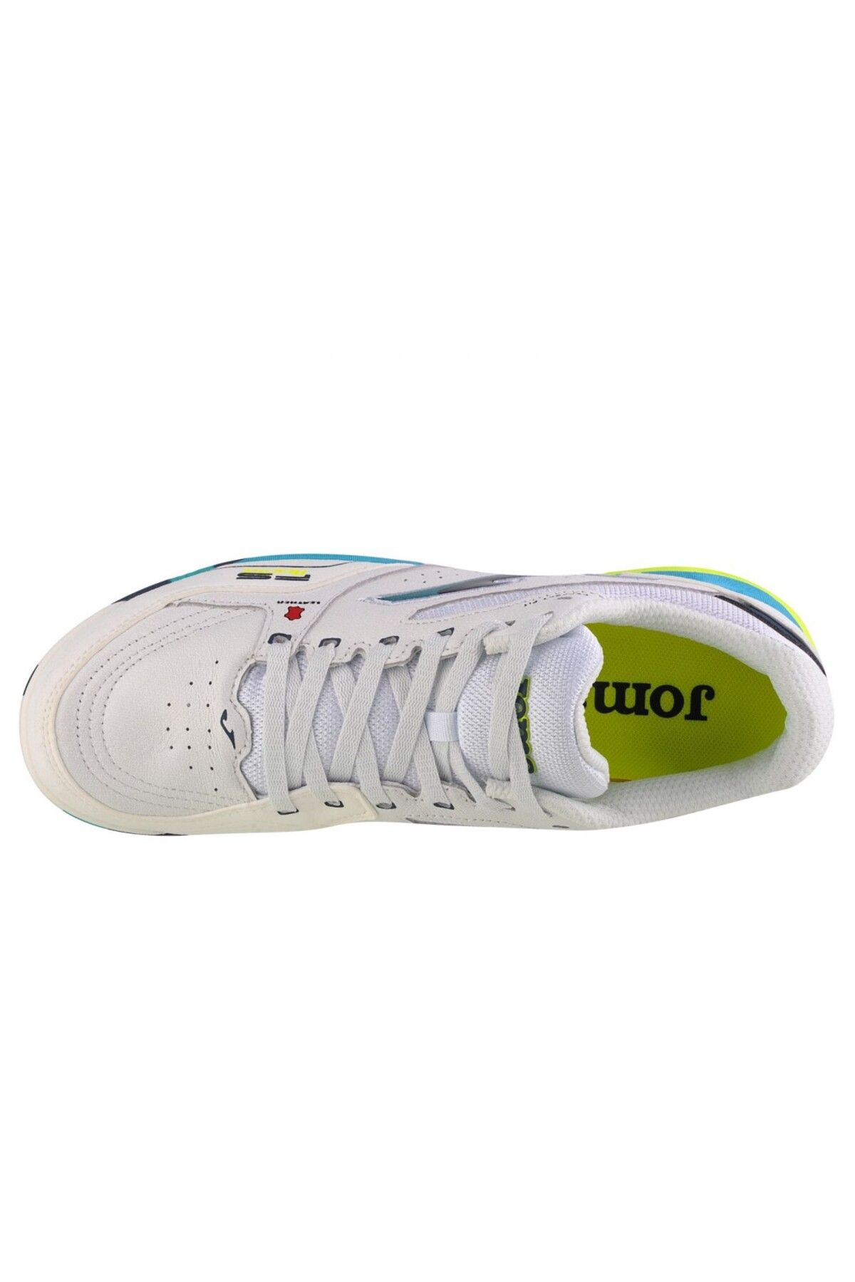 کفش فوتسال FS 2232 فیروزه ای سفید Indor Sala Joma