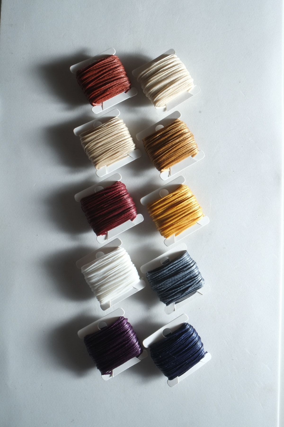 10 Meters 10 Colors 1 Mm Waxed Rope (TOTAL 100 METERS) Necklace Rope Jewelry Design Rope Bracelet Rope