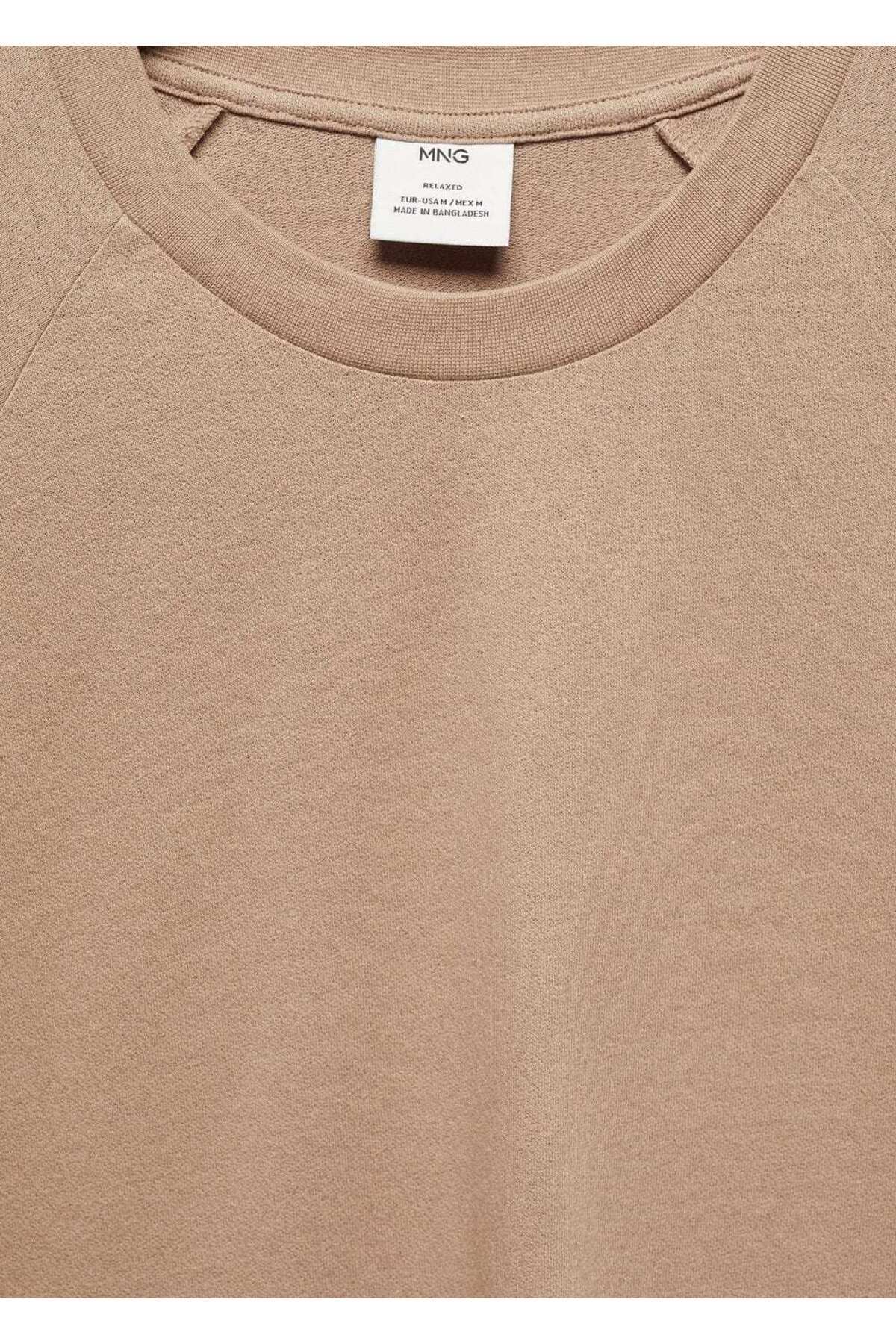 MANGO Man-Bavlněné tričko Relaxed fit 6