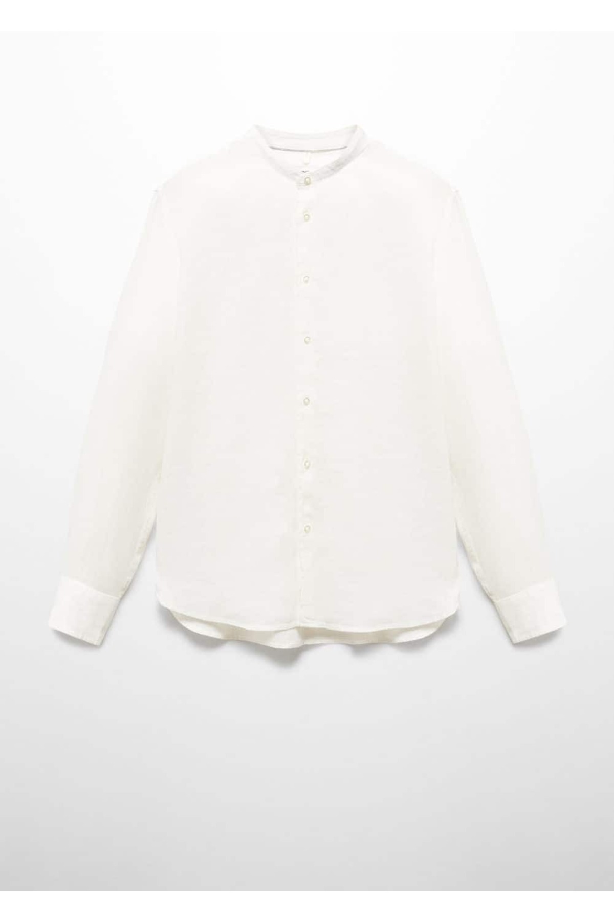 پیراهن مردانه آبی MANGO Man | 67026731 اورجینال - تصویر 3