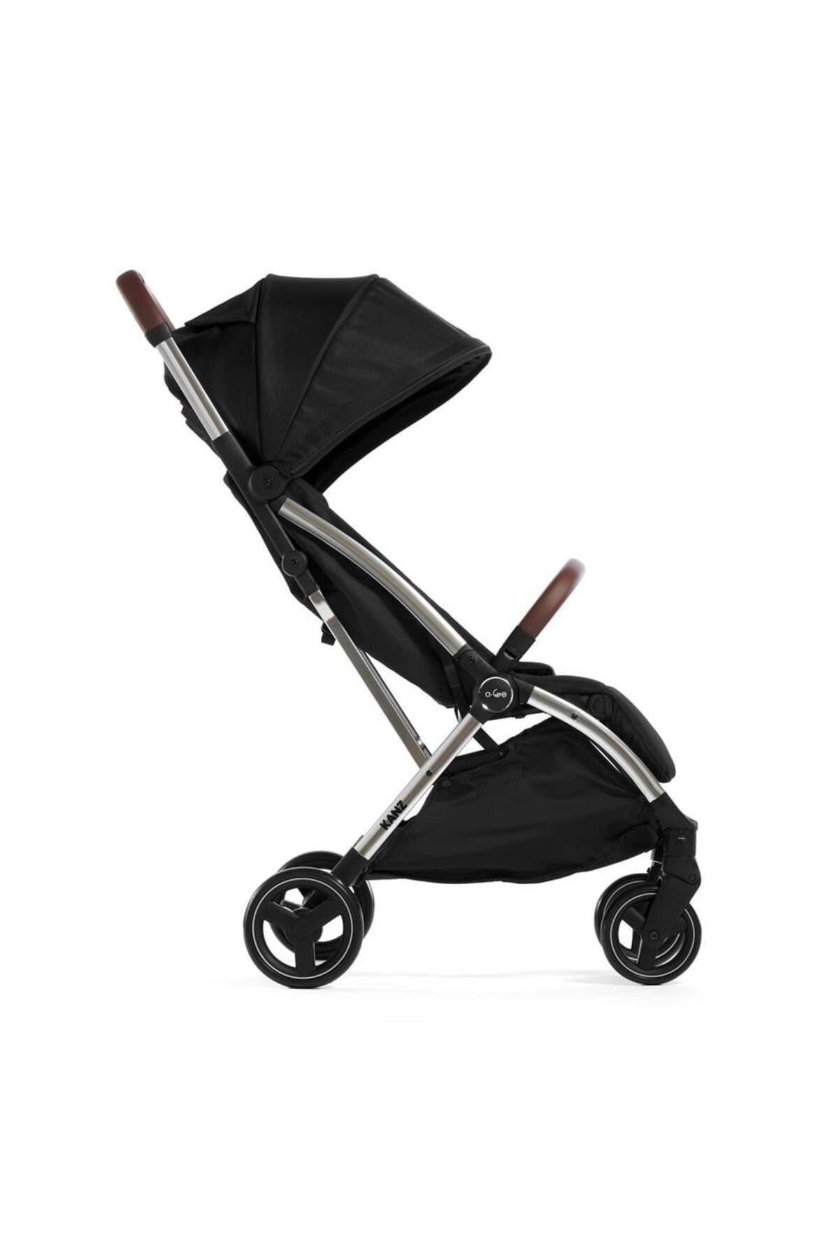 Kanz A-go Kabin Boy Bebek Arabası Siyah fotoğrafı 3 (önizleme)