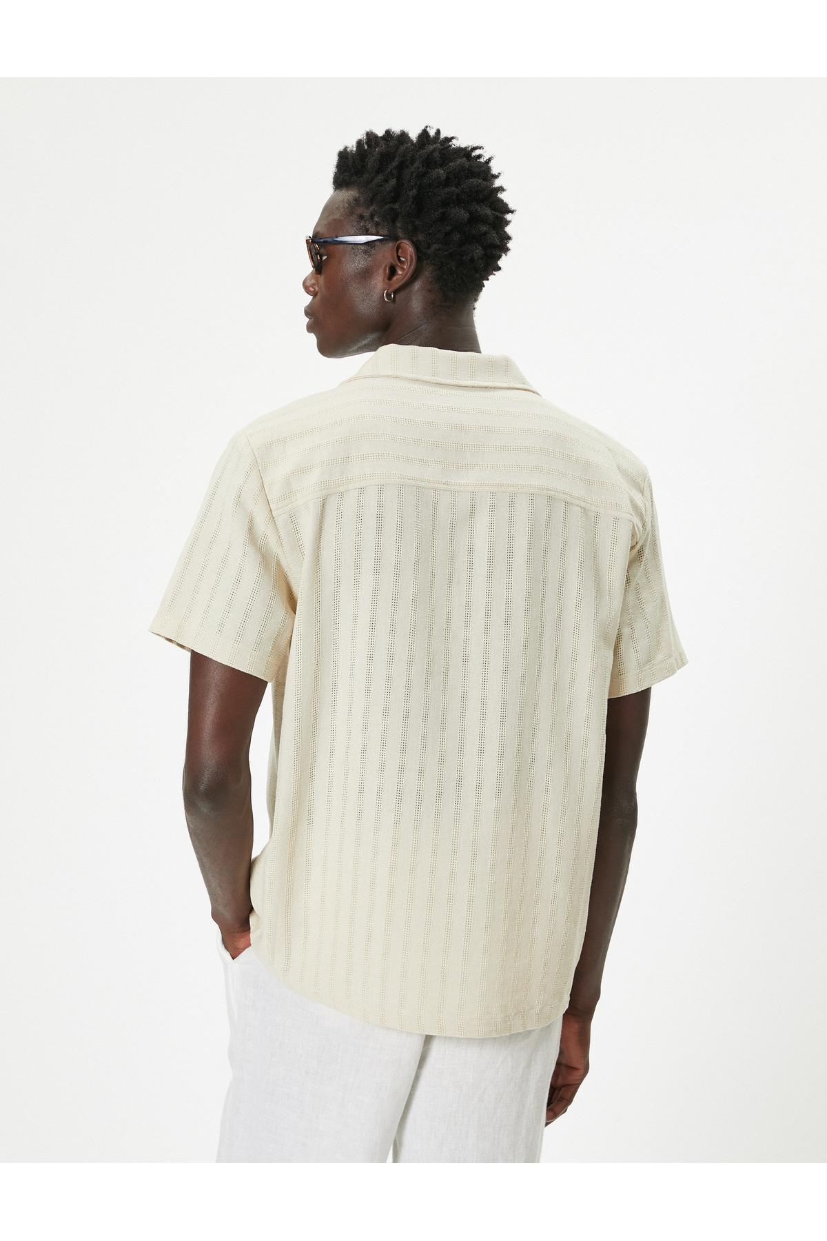 پیراهن مردانه کوتون | 4SAM60213HW Koton - Image 4