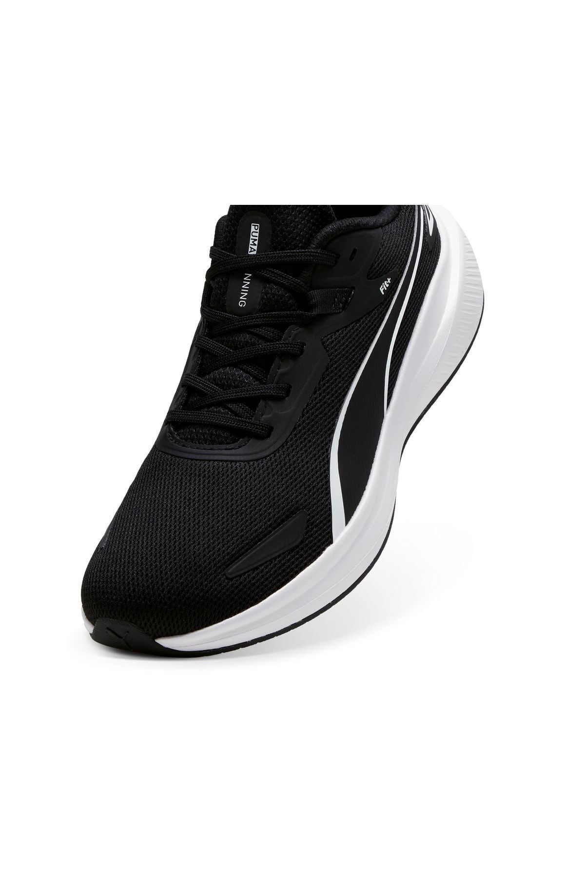 Puma-Skyrocket Lite Unisex Daily Running Shoes Black 6
