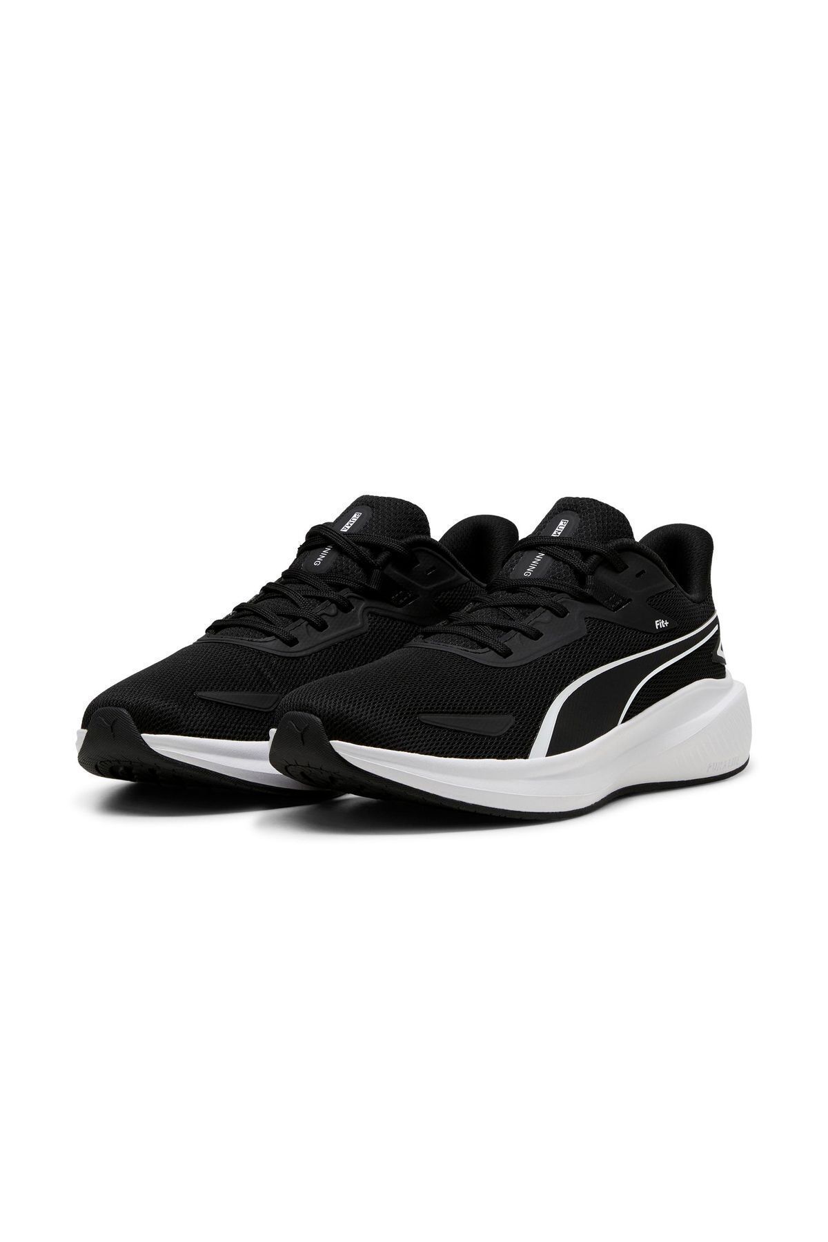 Puma-Skyrocket Lite Unisex Daily Running Shoes Black 2