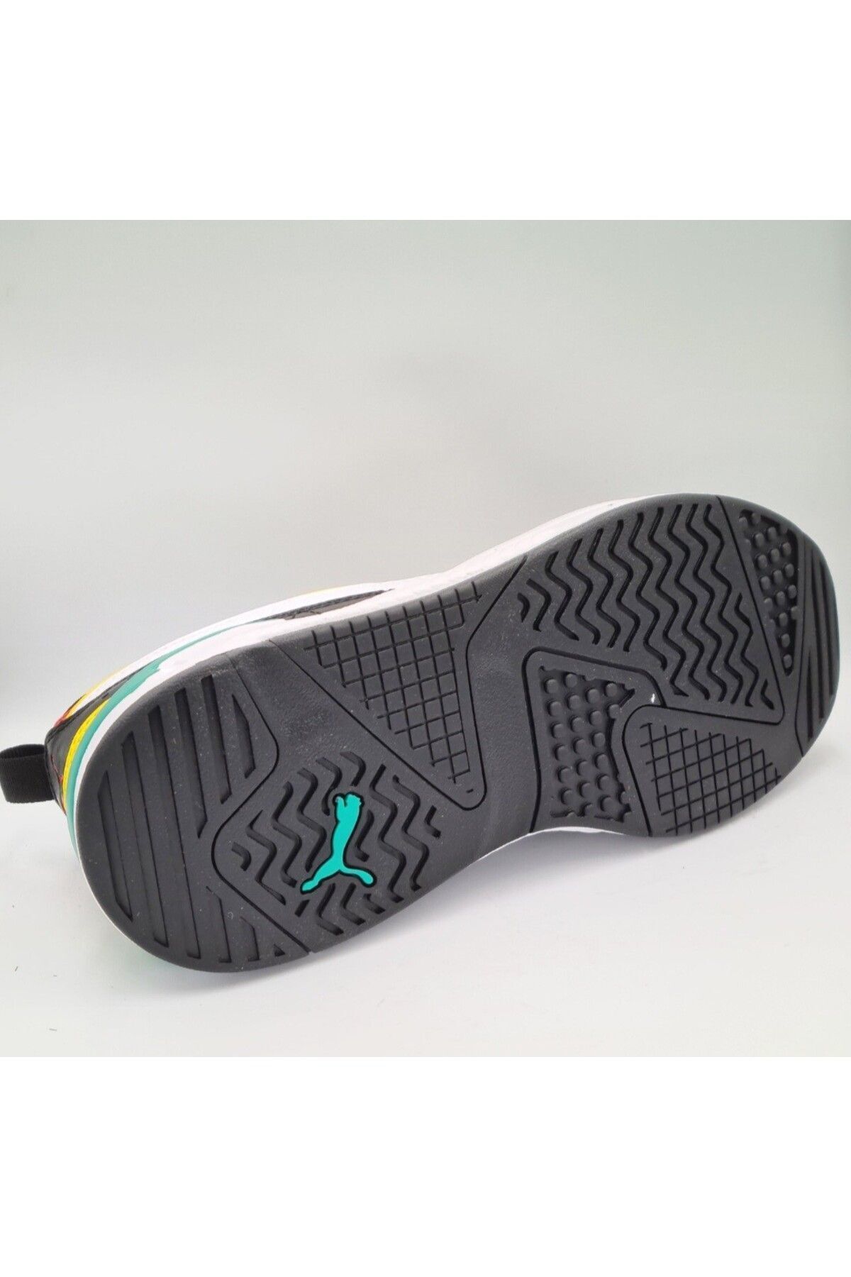 اسنیکر مردانه مشکی پوما | X Ray 2 Square Siyah Beyaz اورجینال - تصویر 5