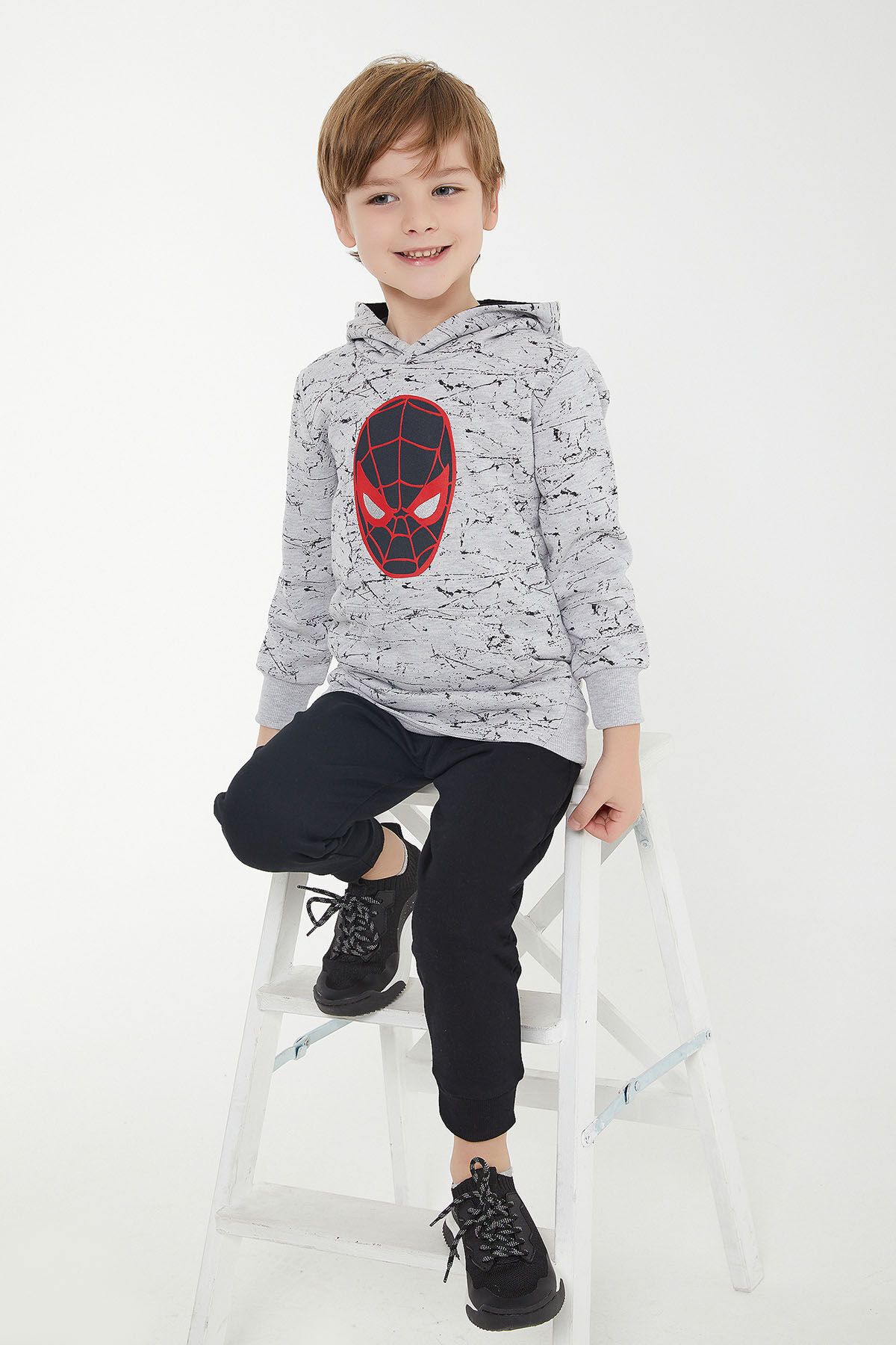 SPIDERMAN-Marvel Comics Spider Man Grimelange Boy's Tracksuit Set 2
