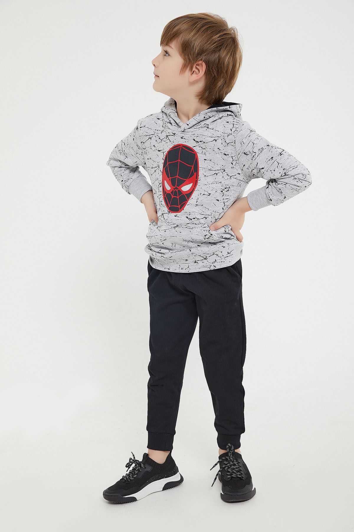 SPIDERMAN-Marvel Comics Spider Man Grimelange Boy's Tracksuit Set 3