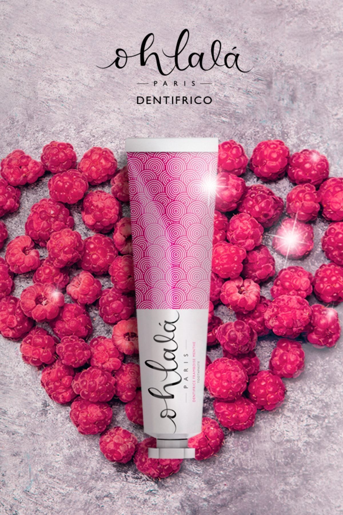 OHLALA-Raspberry Mint (Raspberry-Mint) Toothpaste 75ml 7