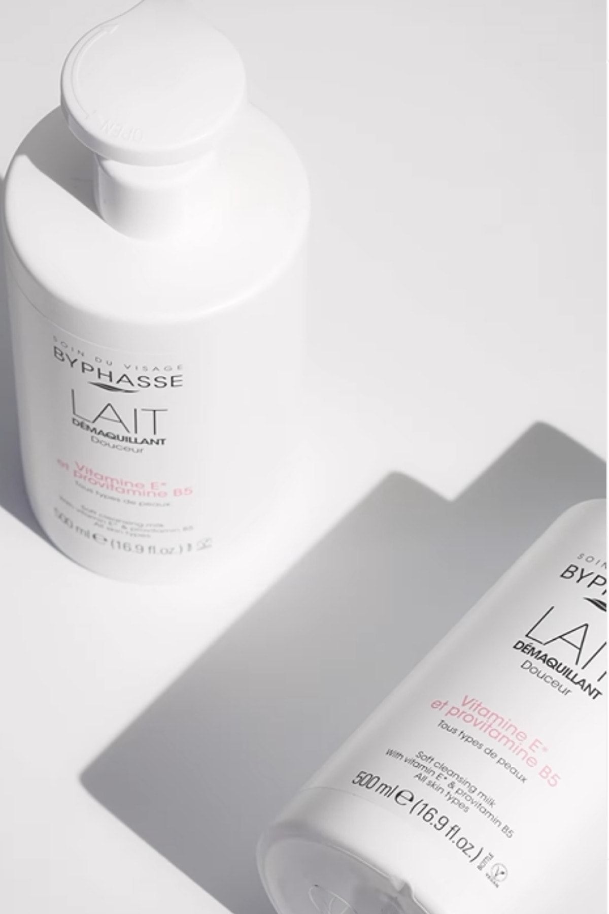 BYPHASSE-Face, Eye and Make-up Cleansing Milk All Skin Types 500ml 5