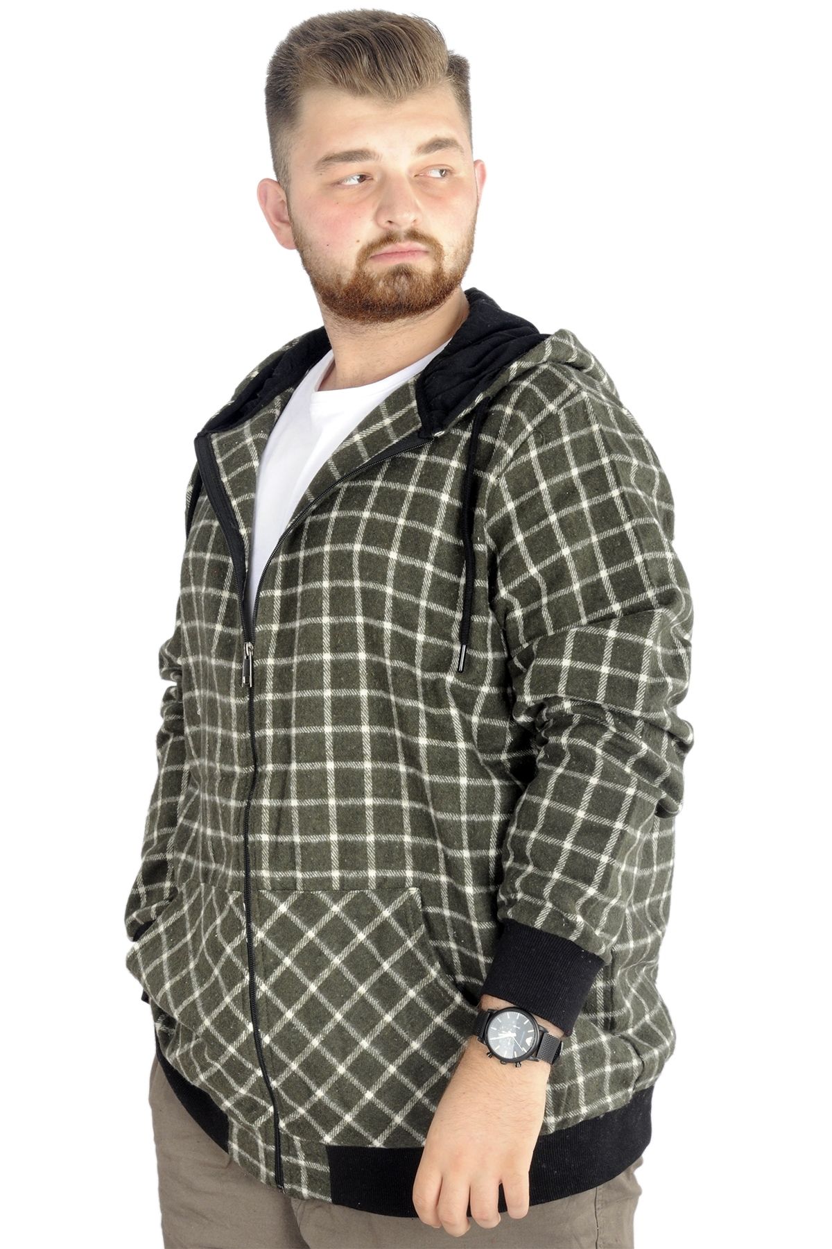 ModeXL-Mode Xl buzunar pentru transpirație lumberjack pentru bărbați 21574 verde 2