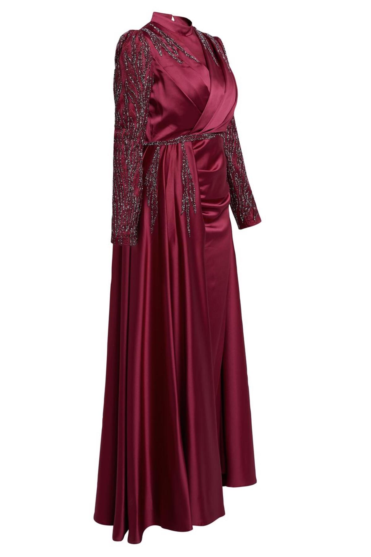 مانتو ابایا زنانه آلوینا | 24YABL0050408 Alvina - Image 2