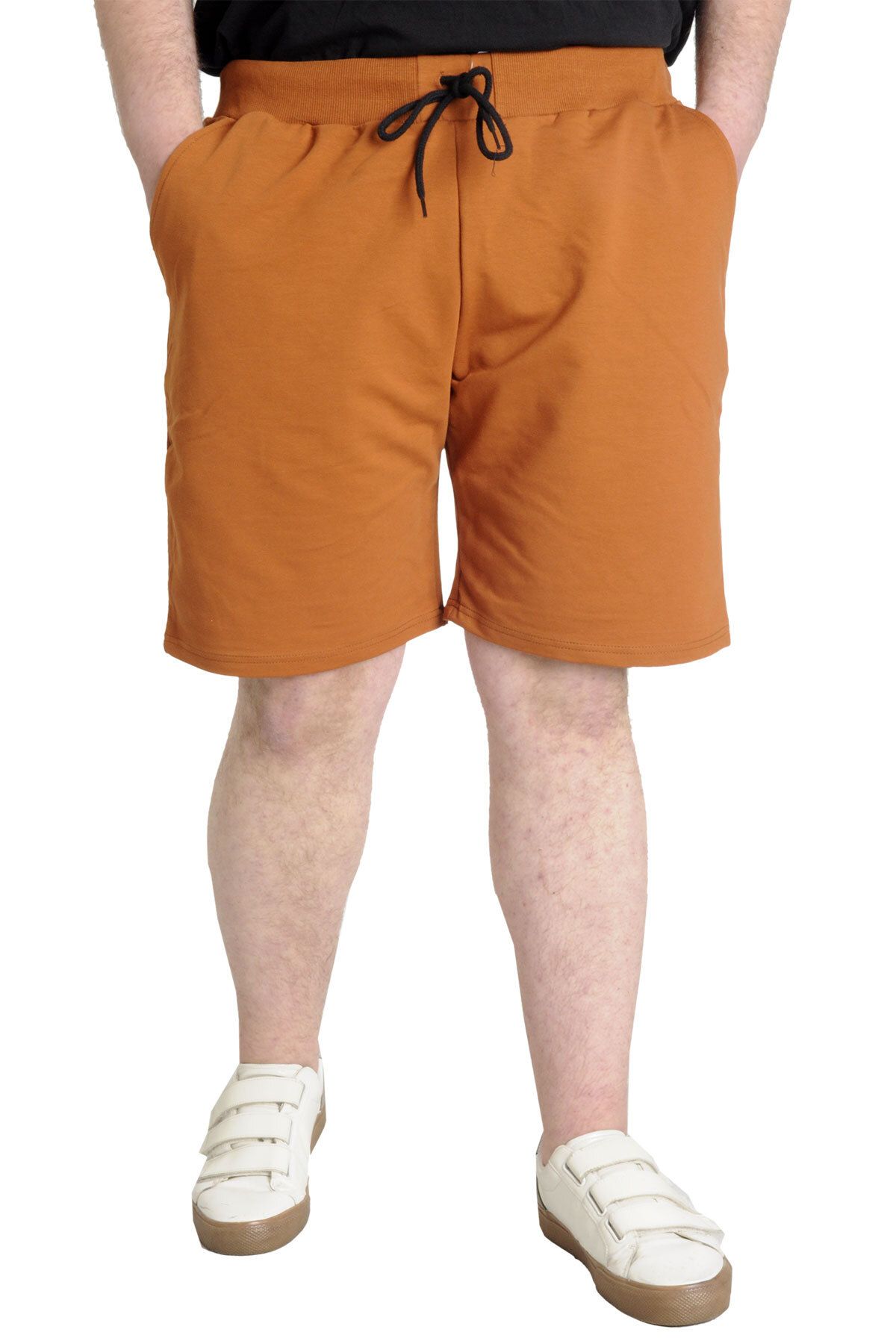 ModeXL Mode Xl Dimensiune Mare Pentru Bărbați Capri Buzunar Lateral Muline Scorțișoară Masculin - 4XL
