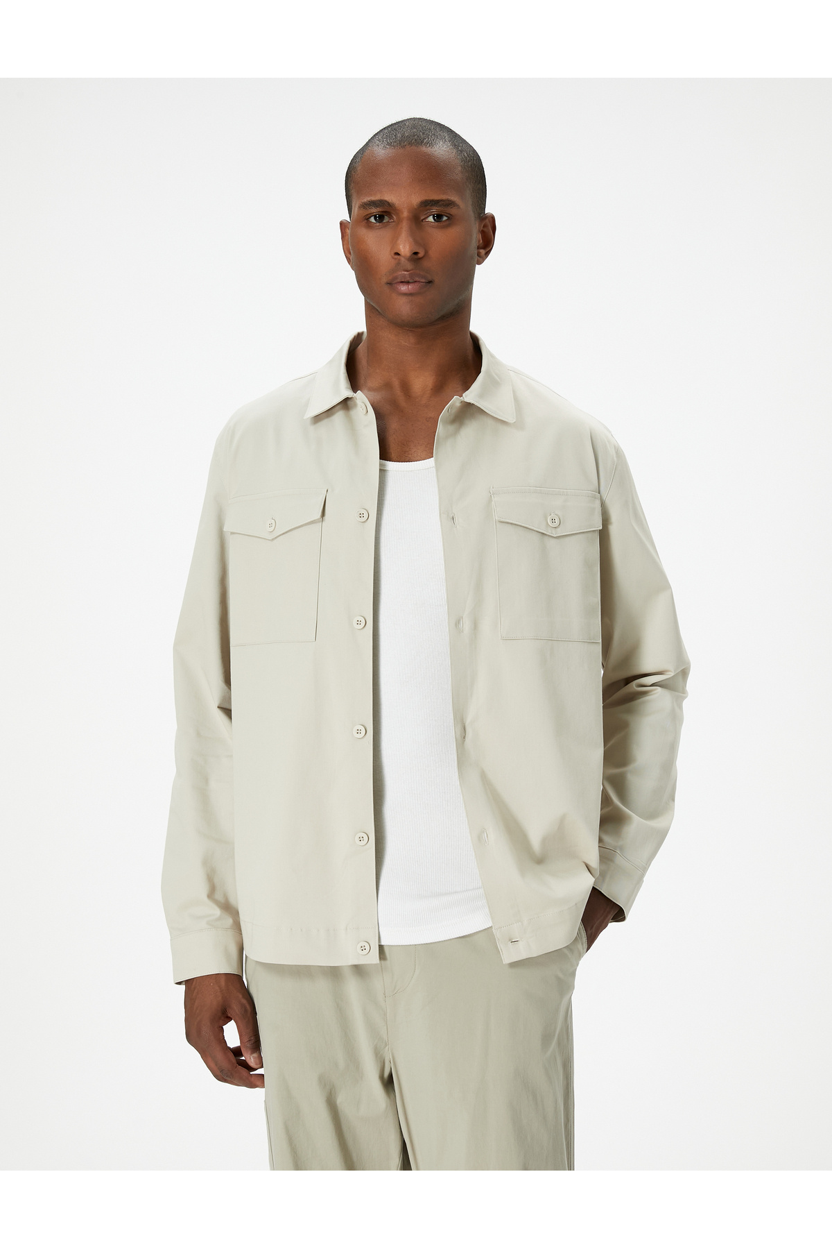 پیراهن مردانه کوتون | 4SAM60195HW Koton - Image 2