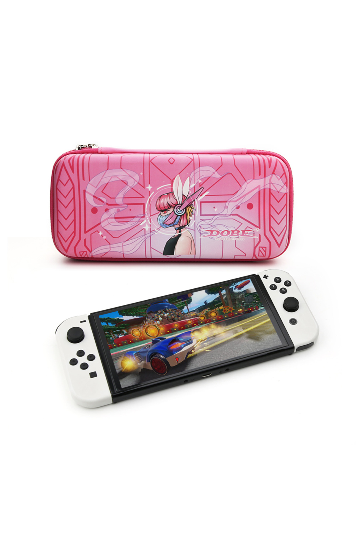 Nintendo Switch/Switch OLED Oyun Konsolu Koruyucu Taşıma ve Seyahat Çantası 5