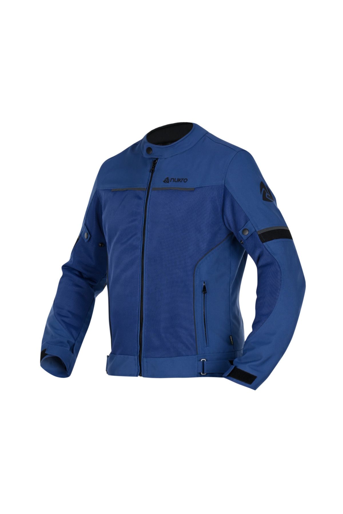 Nukrowear Sprint Mavi Yazlık Fileli Erkek Motosiklet Ceketi