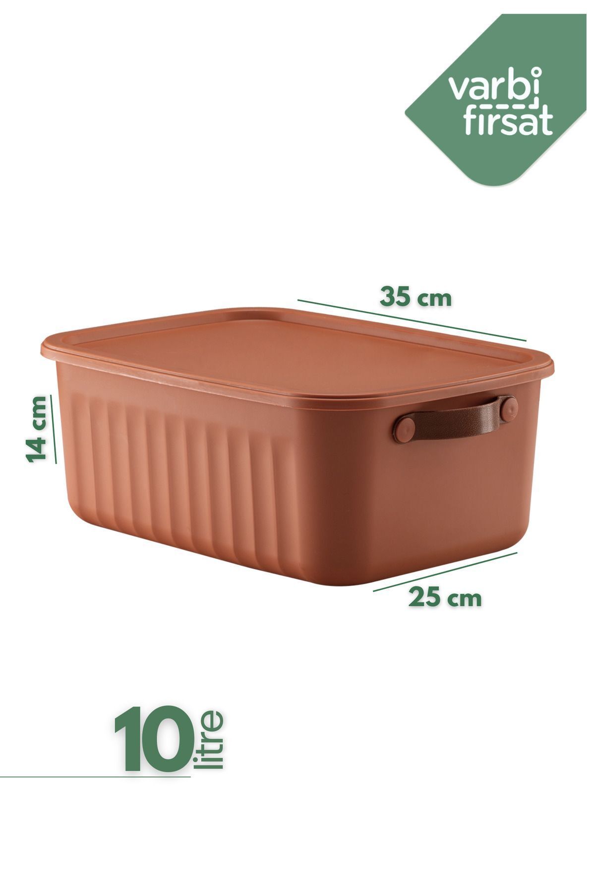 Varbifırsat-Boxify Mix 10 Lt - 3 Pieces Organizer Box with Lid, Decorative Storage Organizer 5
