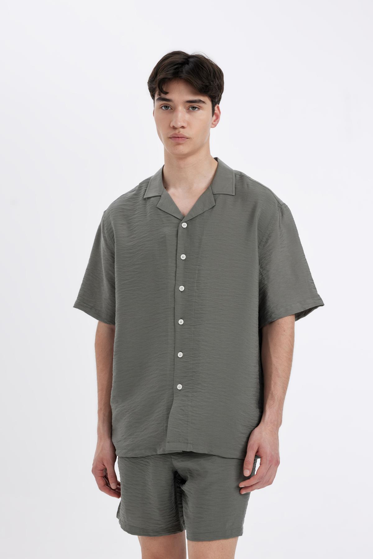 پیراهن مردانه دفاکتو | C8157AX24SM Defacto - Image 5