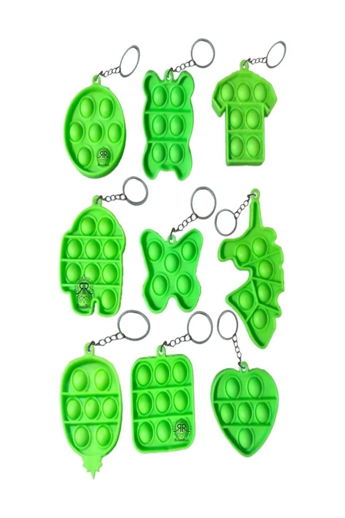 Hyd 20 Adet Popit Anahtarlık Hediyelik Doğum Günü Hediyesi Karne Hediyesi fotoğrafı 6 (önizleme)