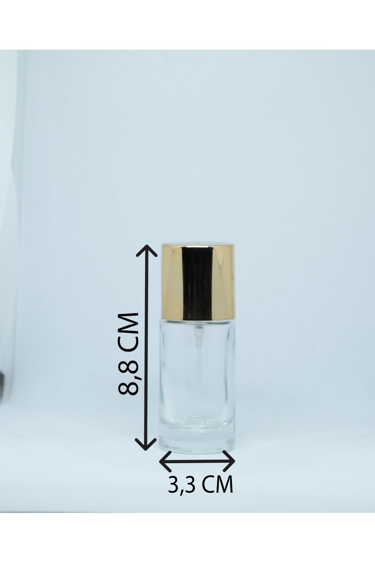 D&B YOL-زجاجة عطر 20 مل - 5 زجاجات شفافة فارغة 2