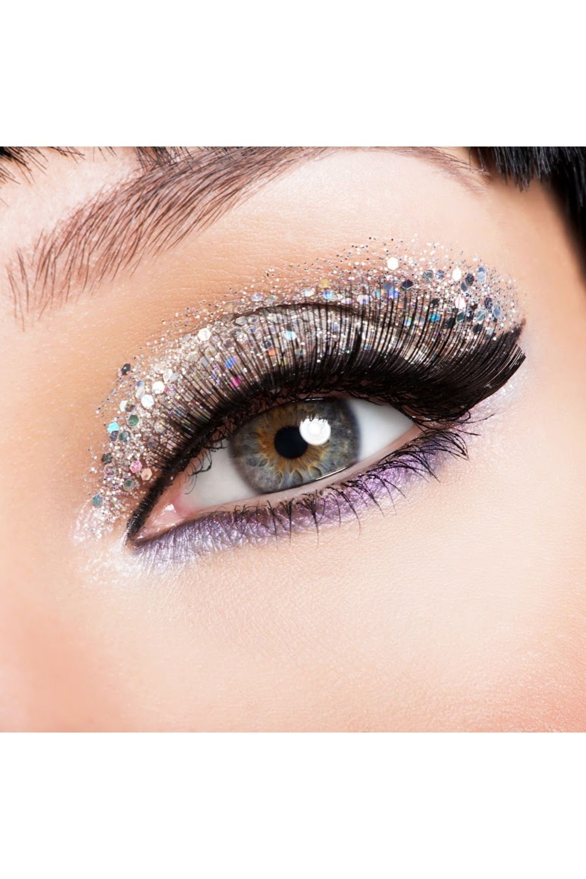 سایه چشم براق براق صورت و بدن سایه چشم براق گلیتر 5106-1/170 eyelash