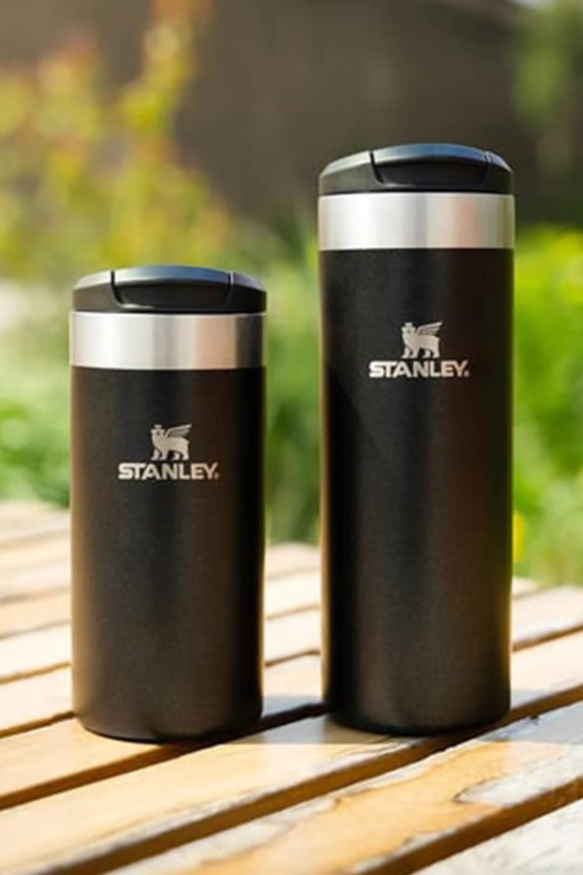 فلاسک  فلزی استنلیStanley | Metalik Siyah | Black Metallic #1449 اورجینال - تصویر 5