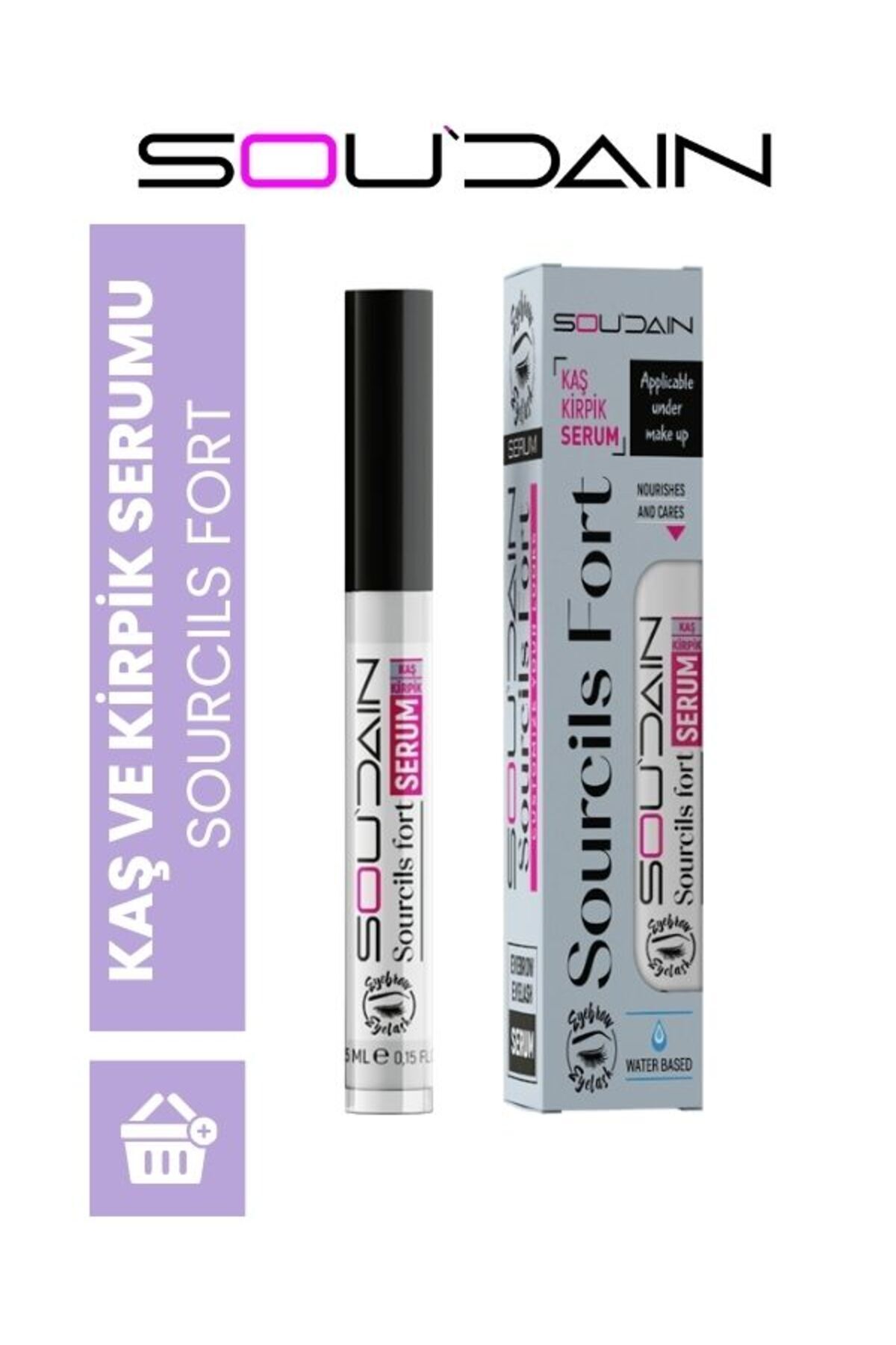 Sou'dain Sourcils Fort Kaş ve Kirpik Serumu Lash Brow Serum