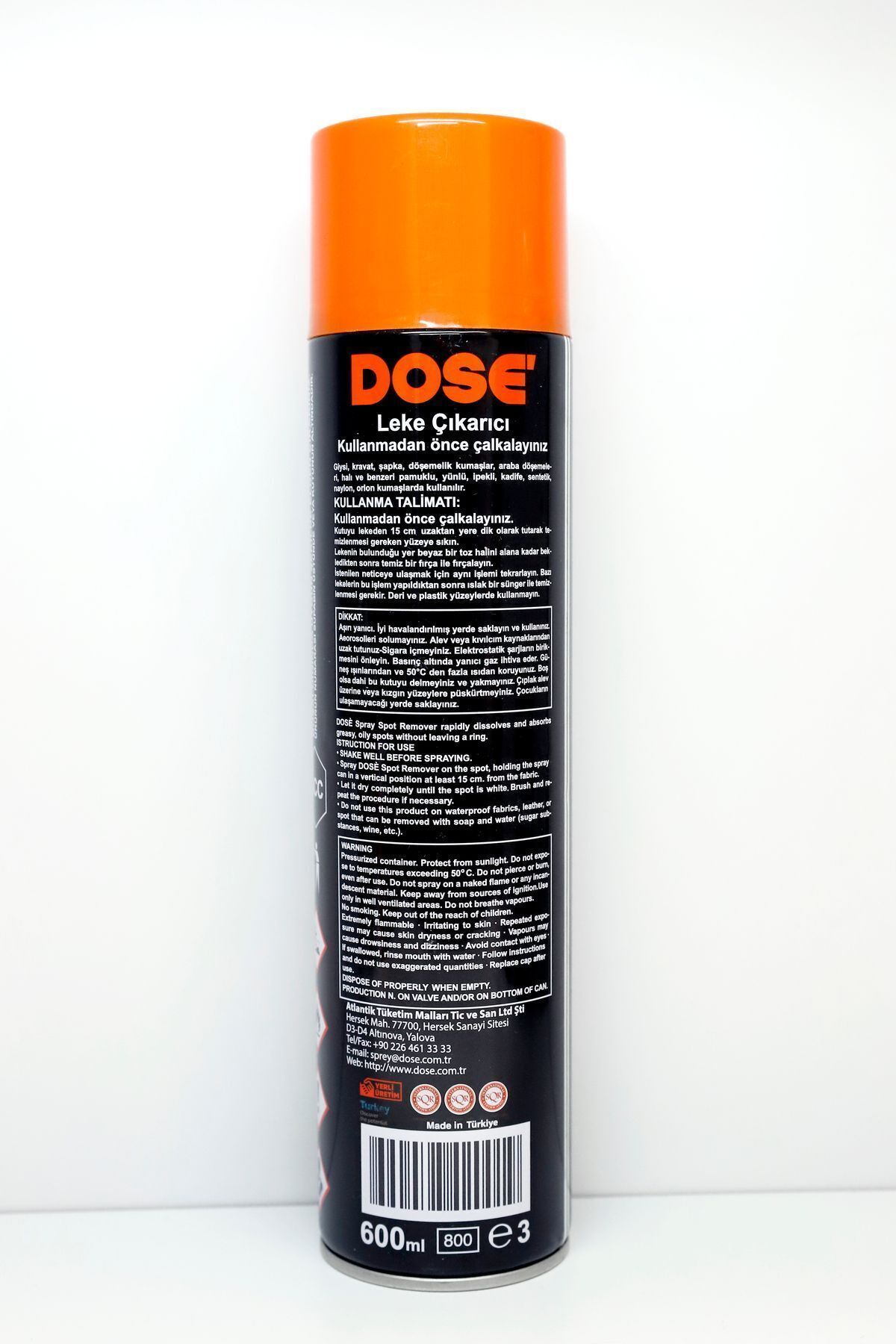 LEKE ÇIKARTICI SPREY 400ML