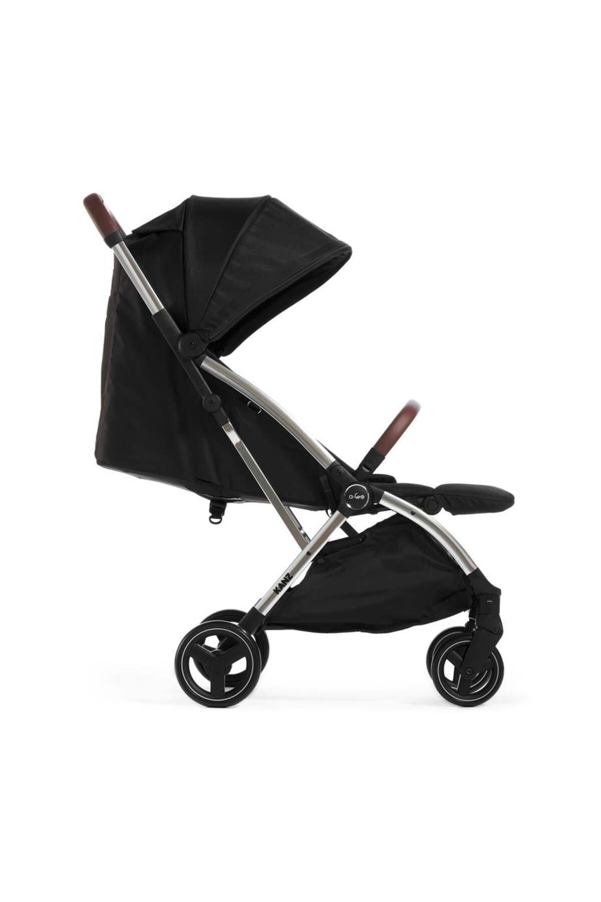 Kanz A-go Kabin Boy Bebek Arabası Siyah fotoğrafı 4 (önizleme)