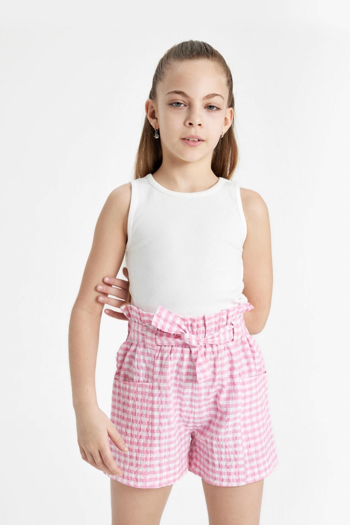 شلوارک دخترانه دفاکتو | C2313A824SM Defacto - Image 4