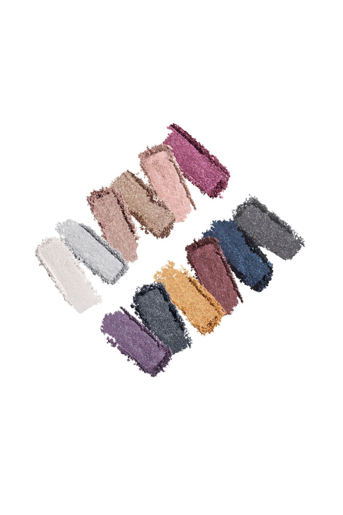 EYE SHADOW-New CULT COLORS EYESHADOW PALETTE-02 سایه های درخشان تکان دهنده KIKO