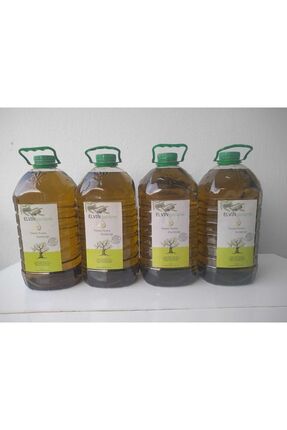 Elvin Gardens Naturel Sızma Zeytinyağı 20 Lt. 4'lü Koli