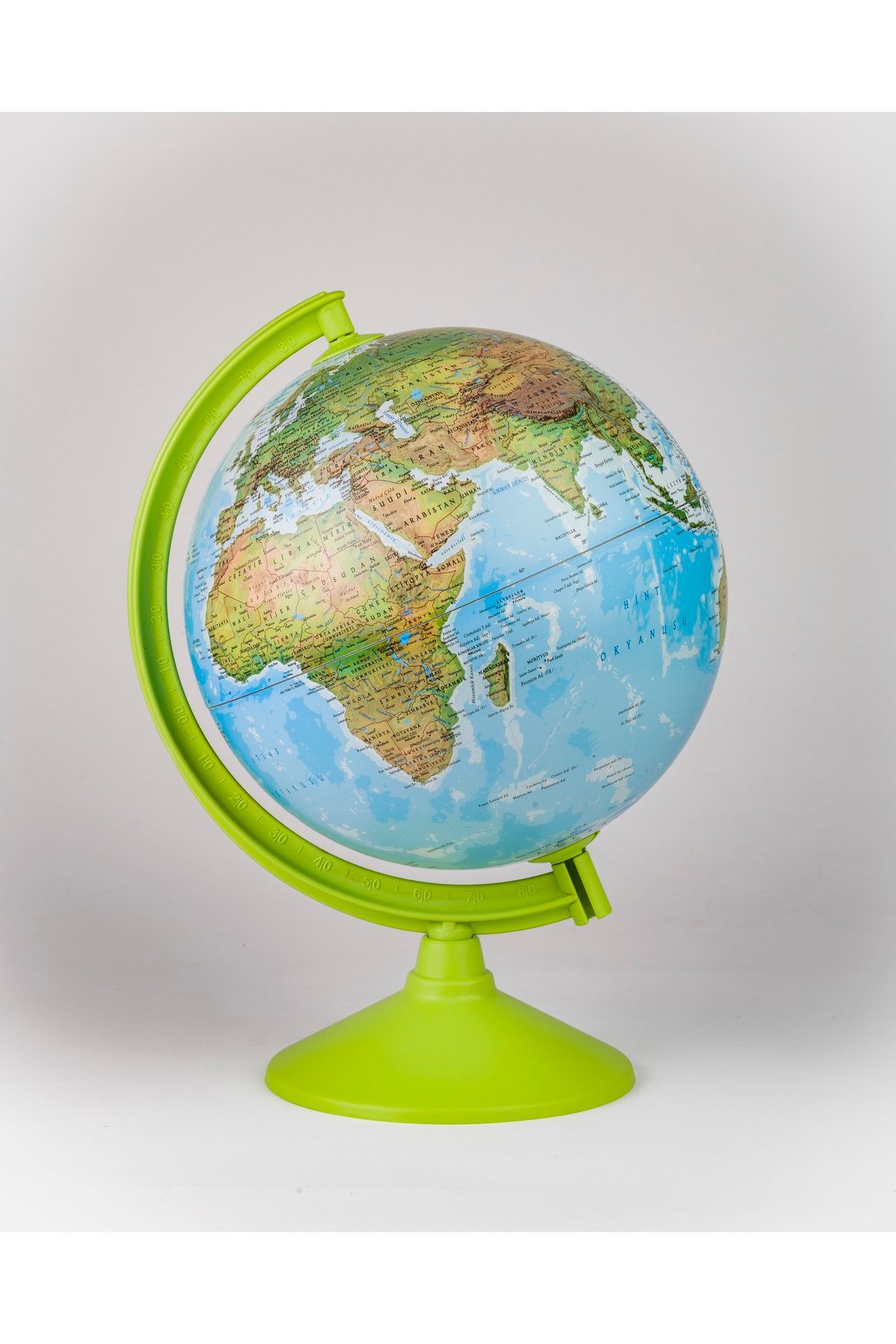 Gürbüz Yayınları Işıksız Fiziki Dünya Küresi 20cm