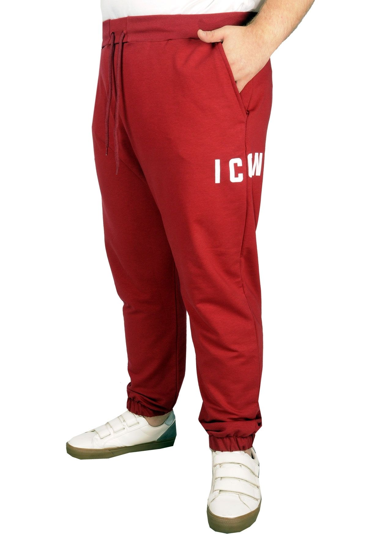 Штаны Modexl Mode Xl Sweatpants Narrow Leg Icon 21207 Бордовый Красный