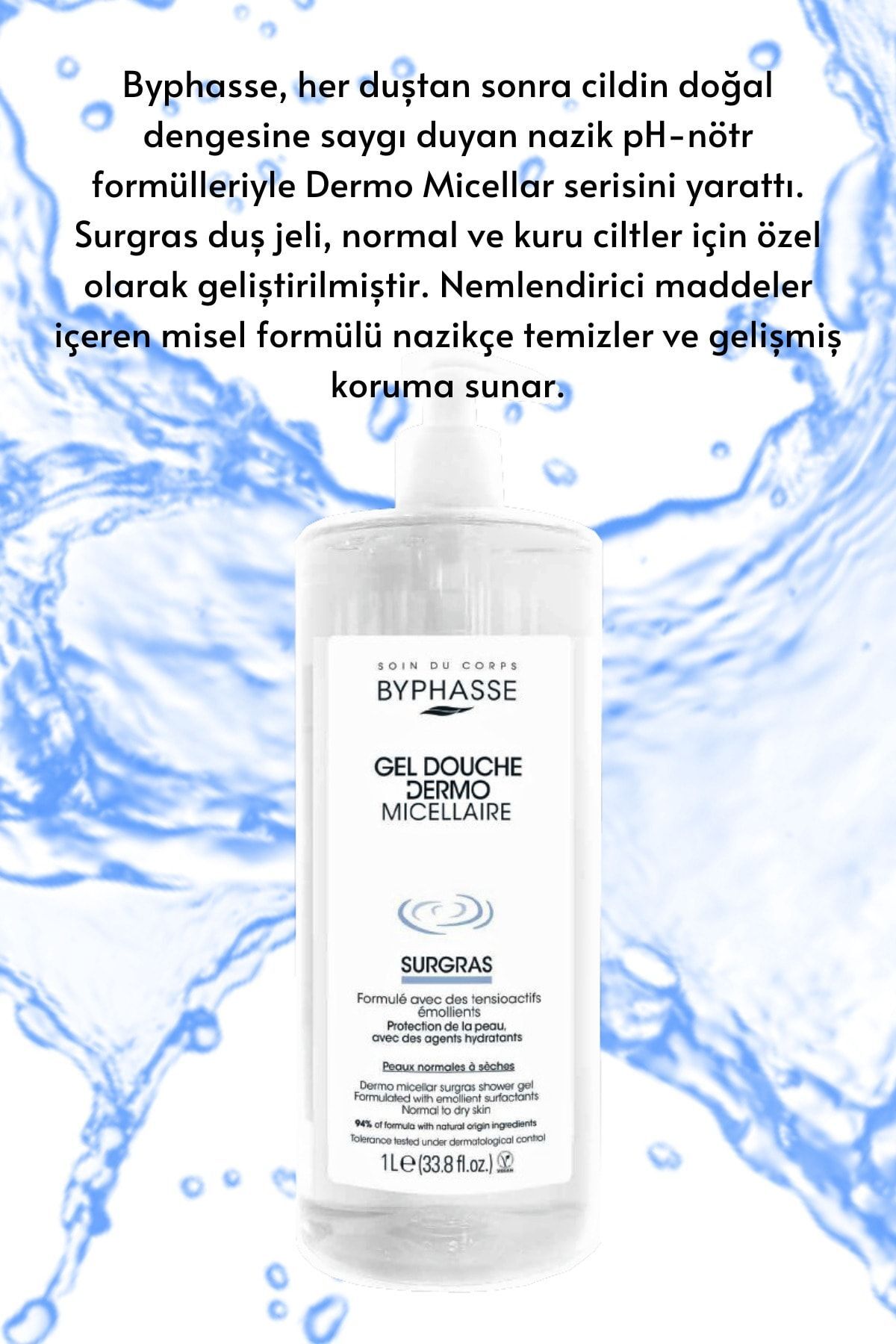 ژل و کرم دوش زنانه – مردانه  BYPHASSE | 8.4361E+12 اورجینال - تصویر 2