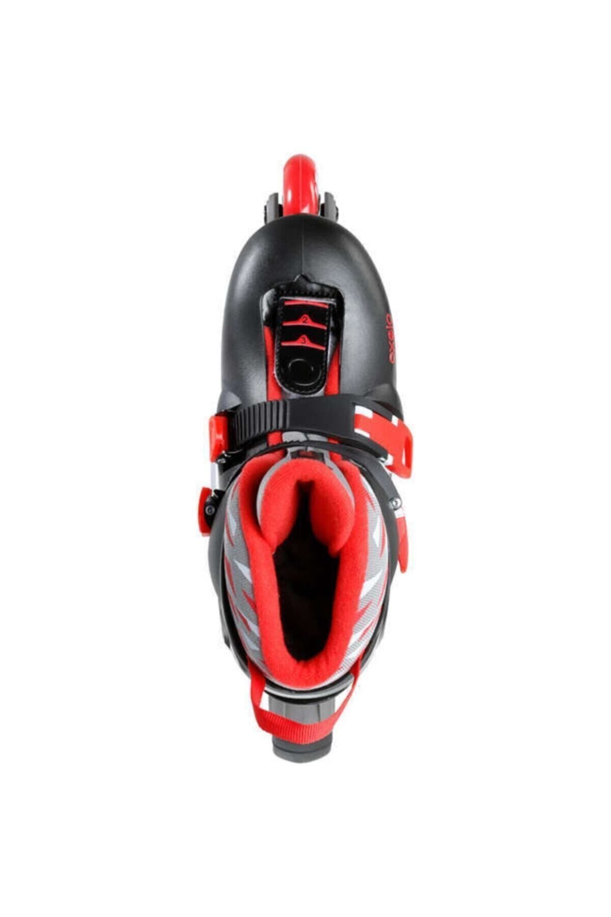 Decathlon-- لعبة تزلج للأطفال باللون الأسود والأحمر 5 6