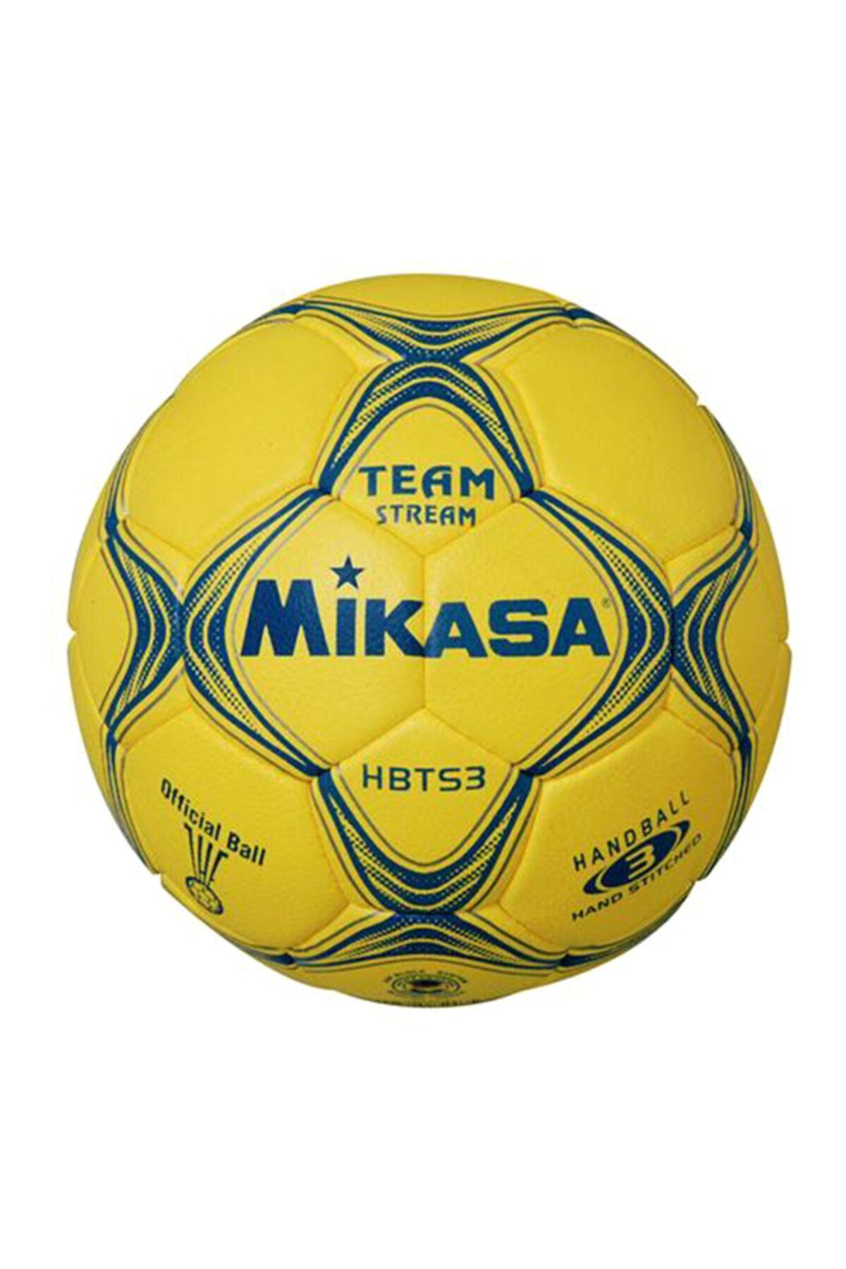 MIKASA-Hbts3-y Synthetic Leather Yellow-blue Musabaka Handball Ball 4