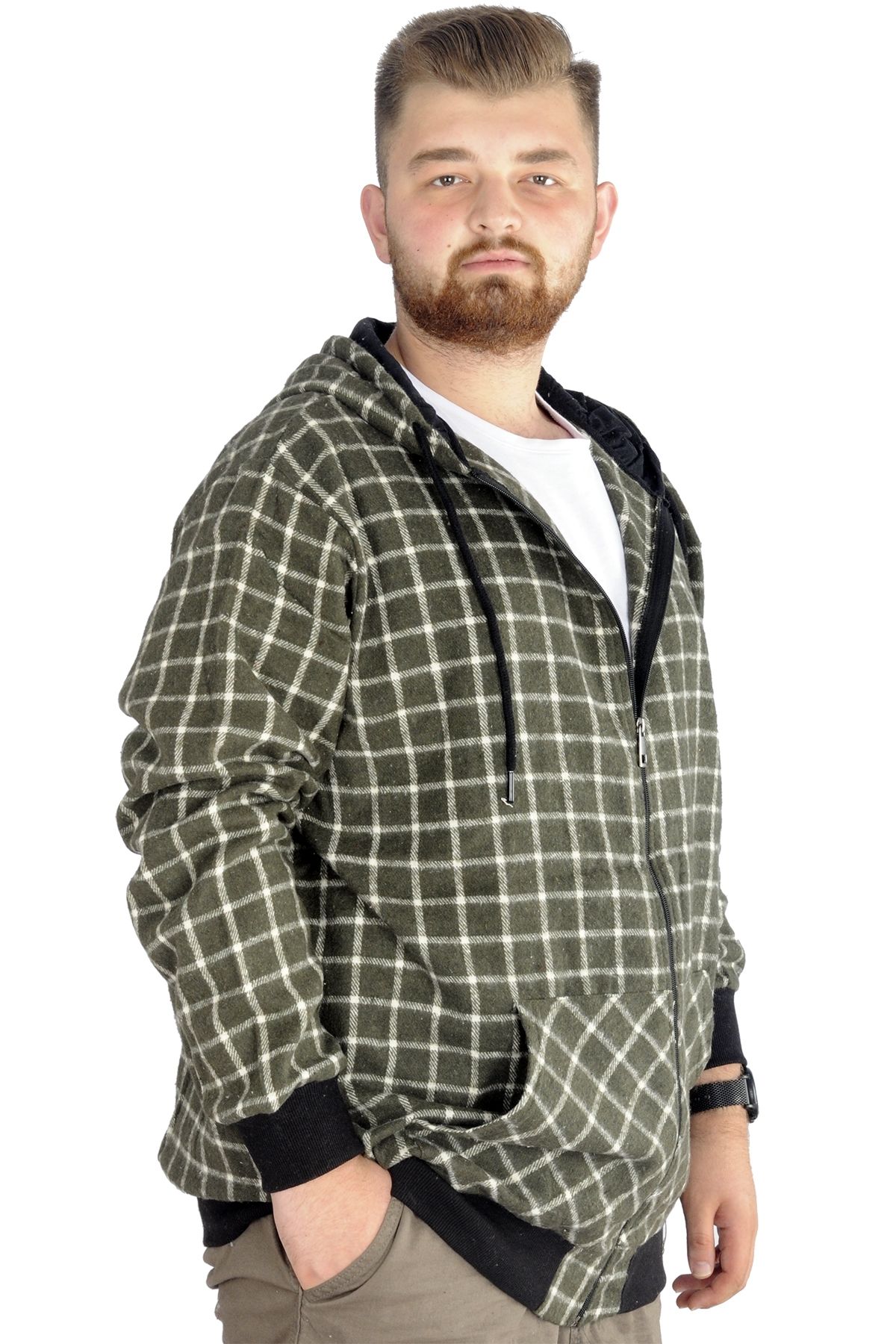 ModeXL-Mode Xl buzunar pentru transpirație lumberjack pentru bărbați 21574 verde 3