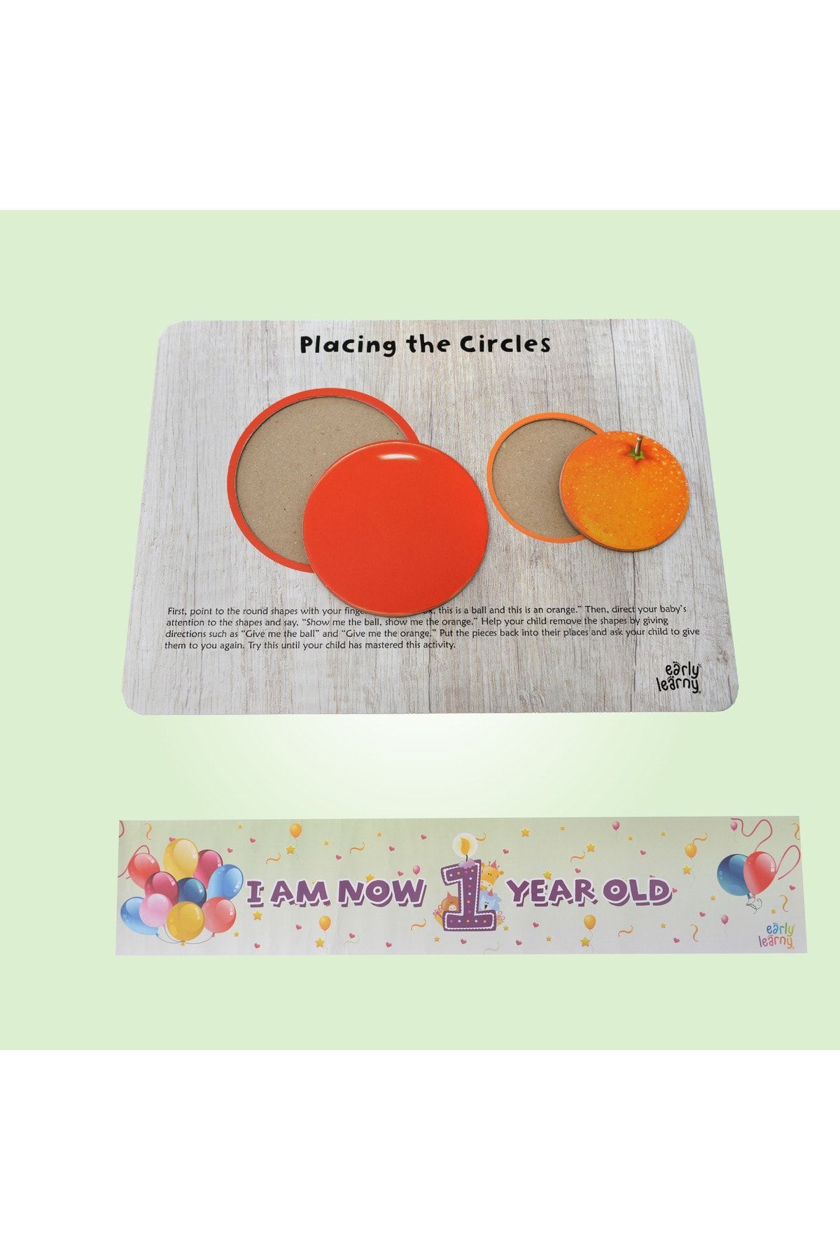 EarlyLearny Ingilizce Bebek Eğitim Seti - 12. Ay fotoğrafı 6 (önizleme)
