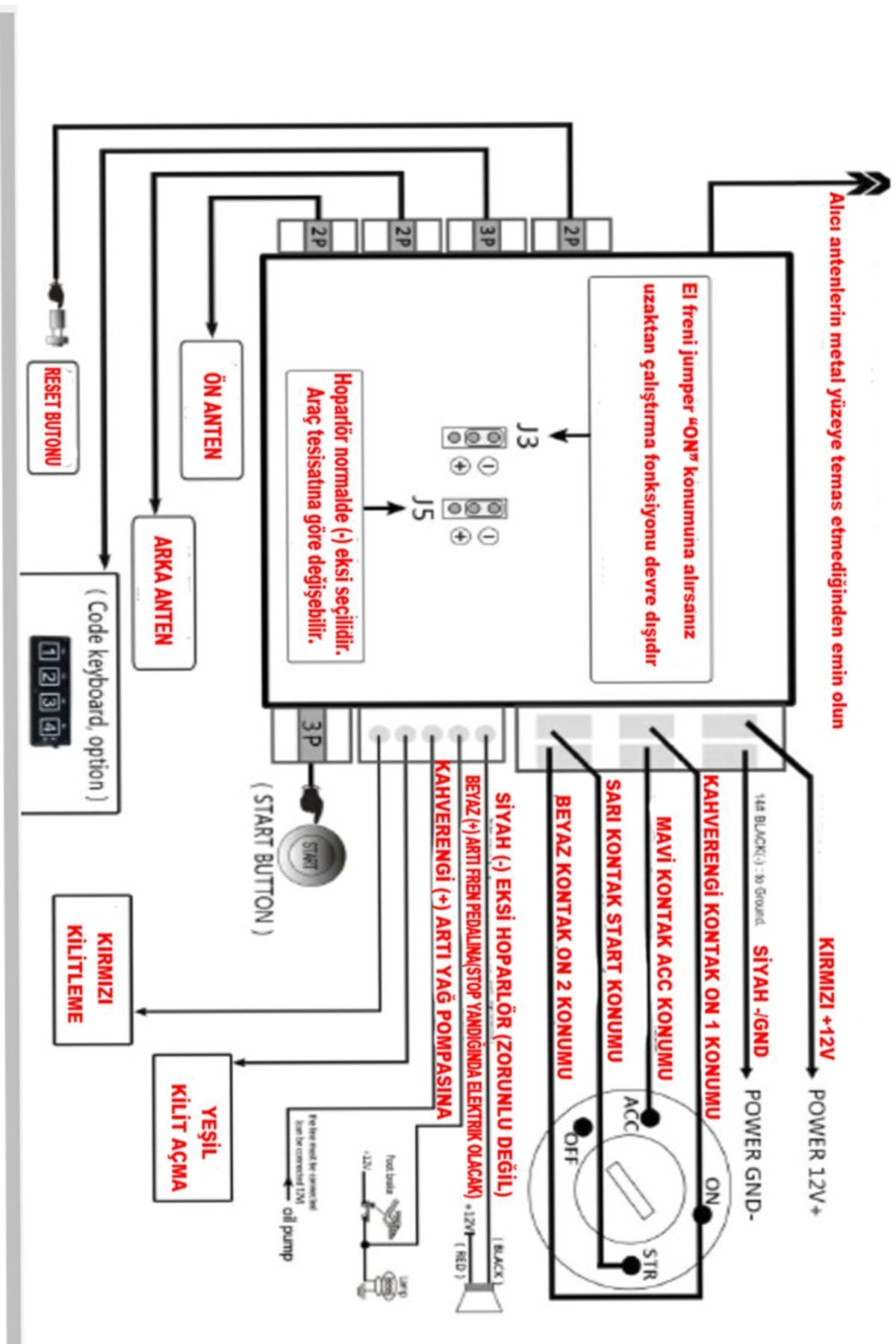 automars-Start Stop System Keyless Entry Engine Start Alarm System 6