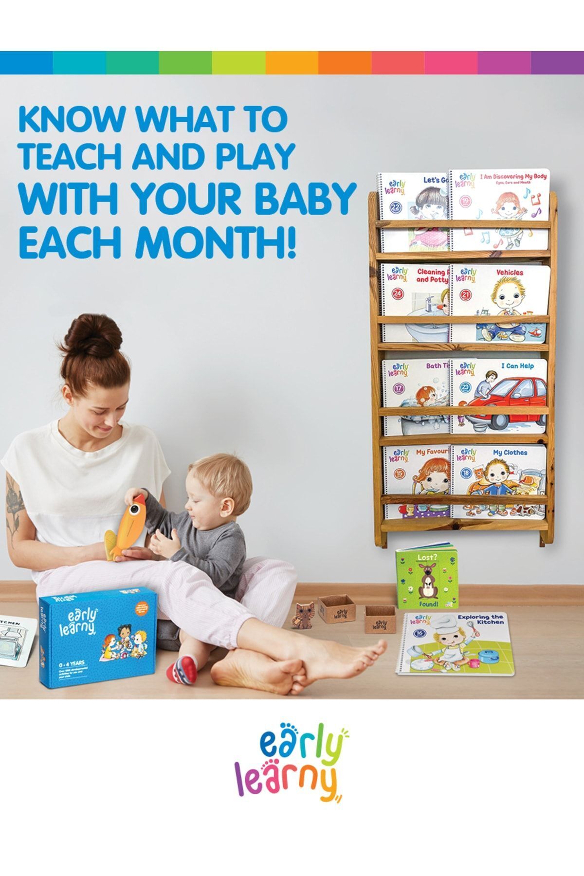 EarlyLearny Bebek Ingilizce Eğitim Seti - 15. Ay fotoğrafı 2 (önizleme)