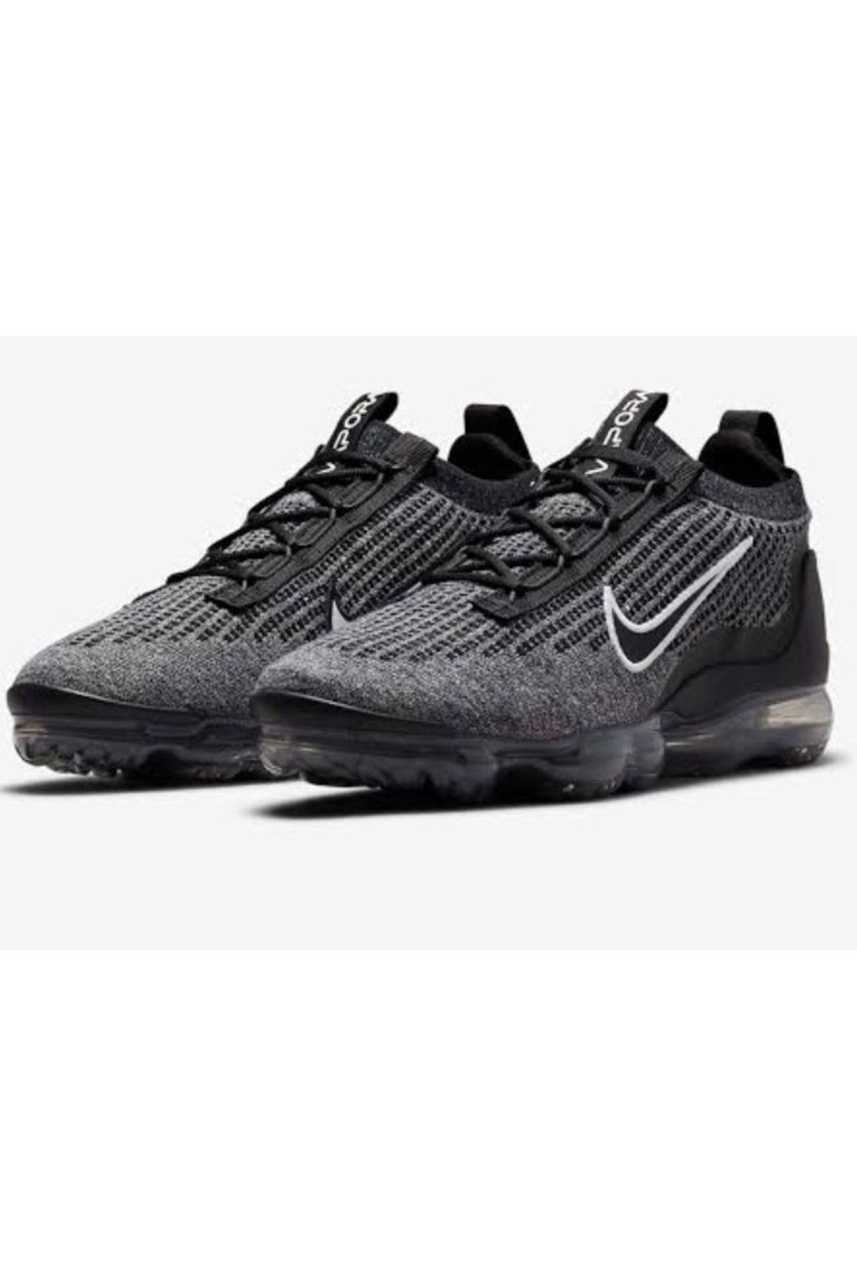 Nike Black Air Vapormax 2021 Flyknit Black Men s Running Trendyol