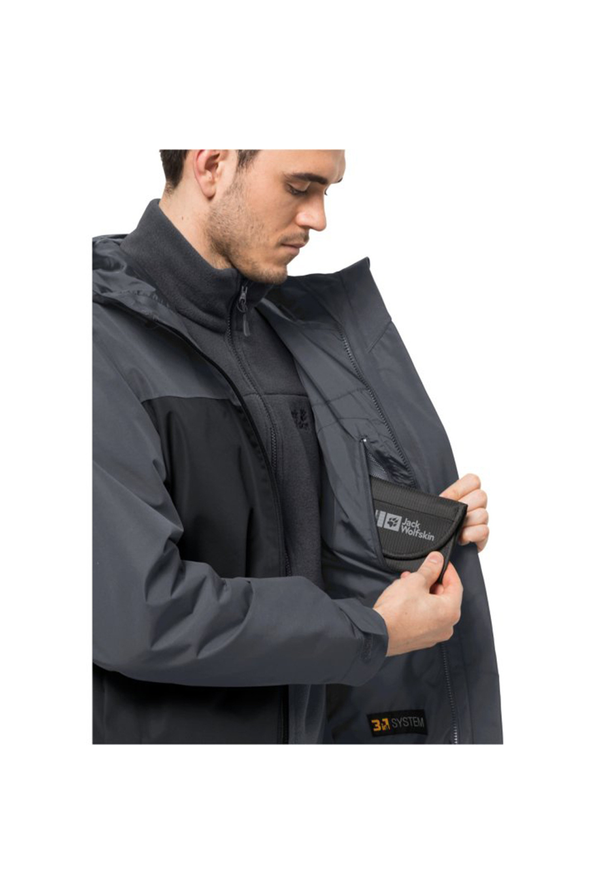 کاپشن مردانه راسته آستین بلند | جک ولف اسکین Jack Wolfskin 1115311-6350 - تصویر 6