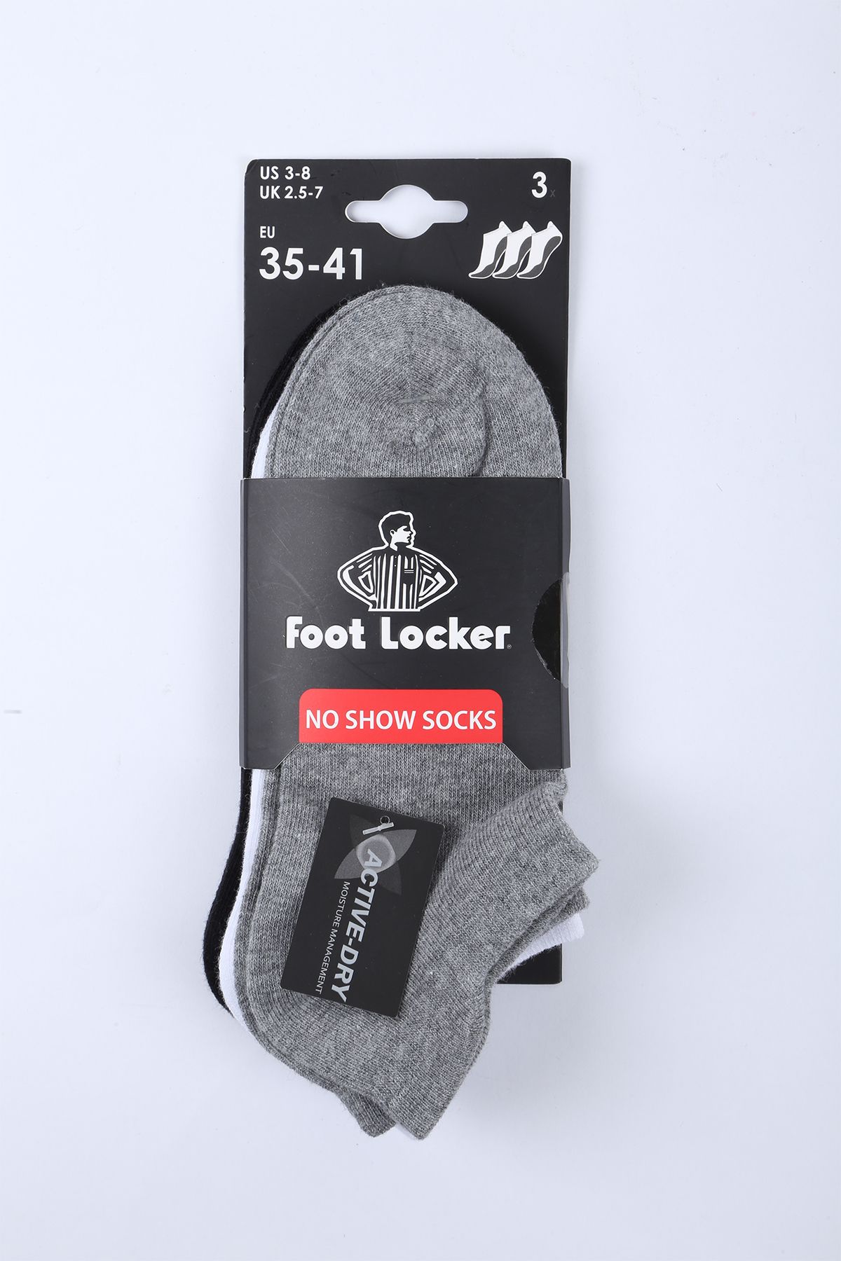 FOOT LOCKER Unisex 3 Piece Socks Fl 21