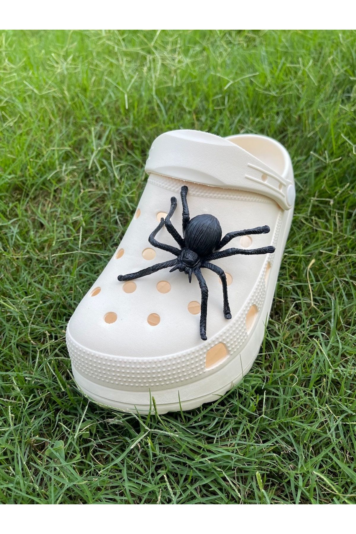 زیورآلات دمپایی عنکبوتی سه بعدی / جذابیت دمپایی سه بعدی / کروکس جیبیتز Crocs