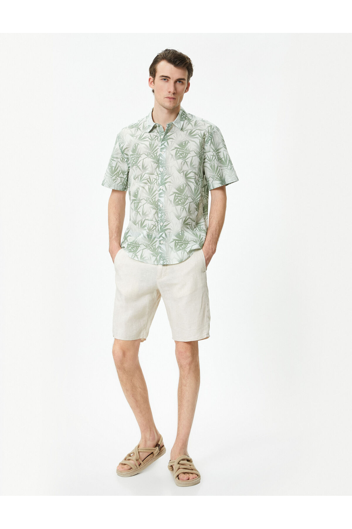 پیراهن مردانه کوتون | 4SAM60090HW Koton - Image 2