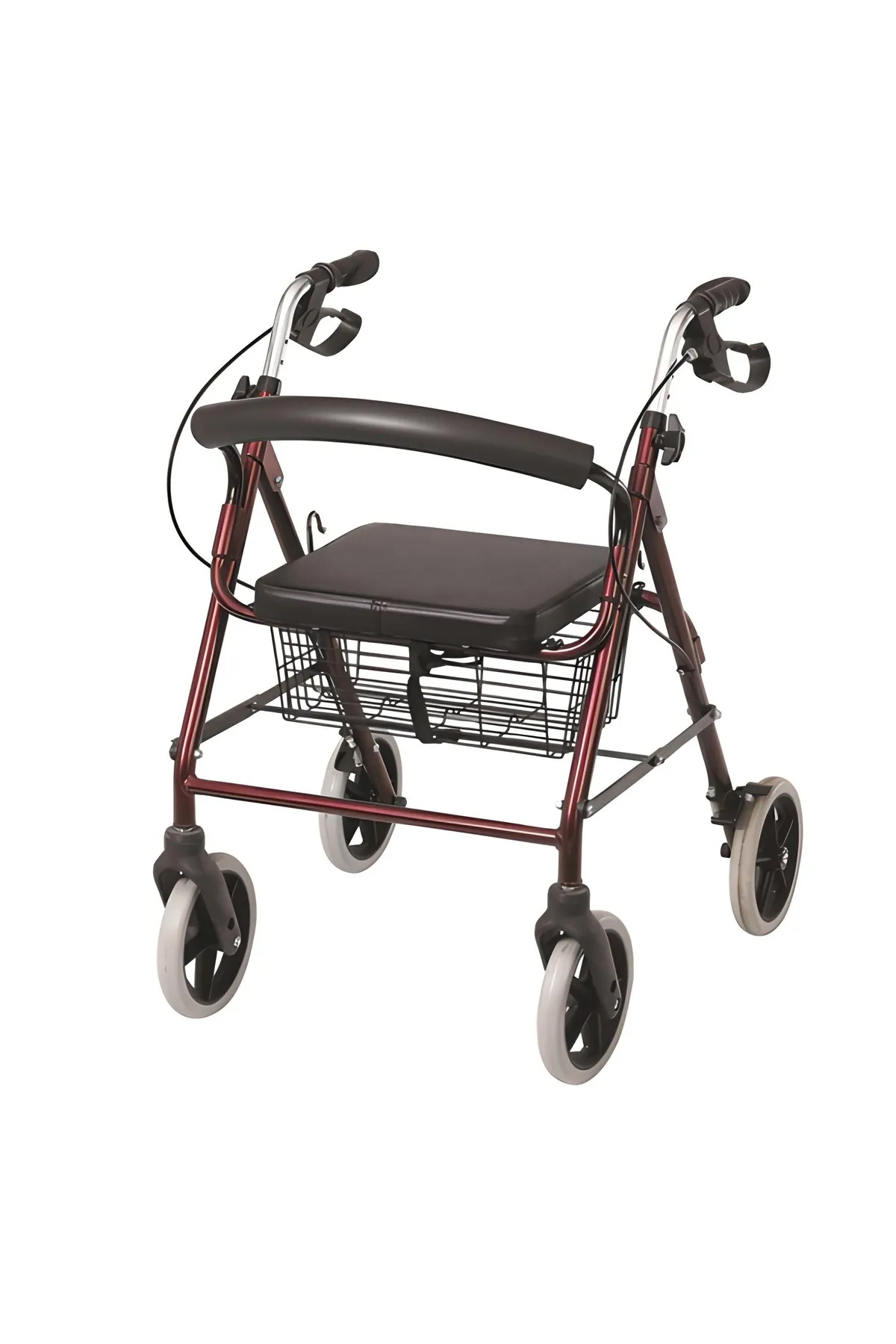 Alüminyum Katlanabilir Rollatör Yaşlı Yürüteç 110 Kg Taşıma Kapasiteli | Yerli Üretim |