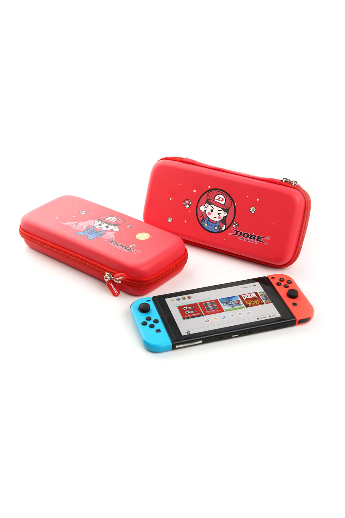 Dobe Nintendo Switch/Switch OLED Oyun Konsolu Koruyucu Taşıma ve