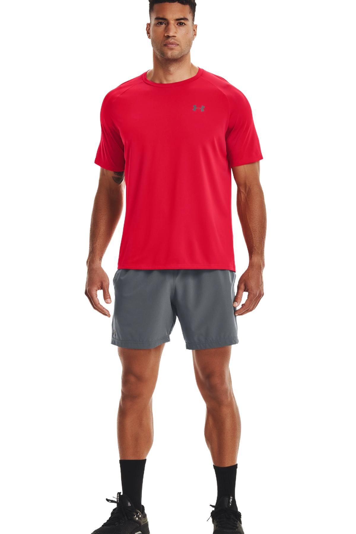 تی شرت قرمز مردانه TECH 2.0 Under Armour
