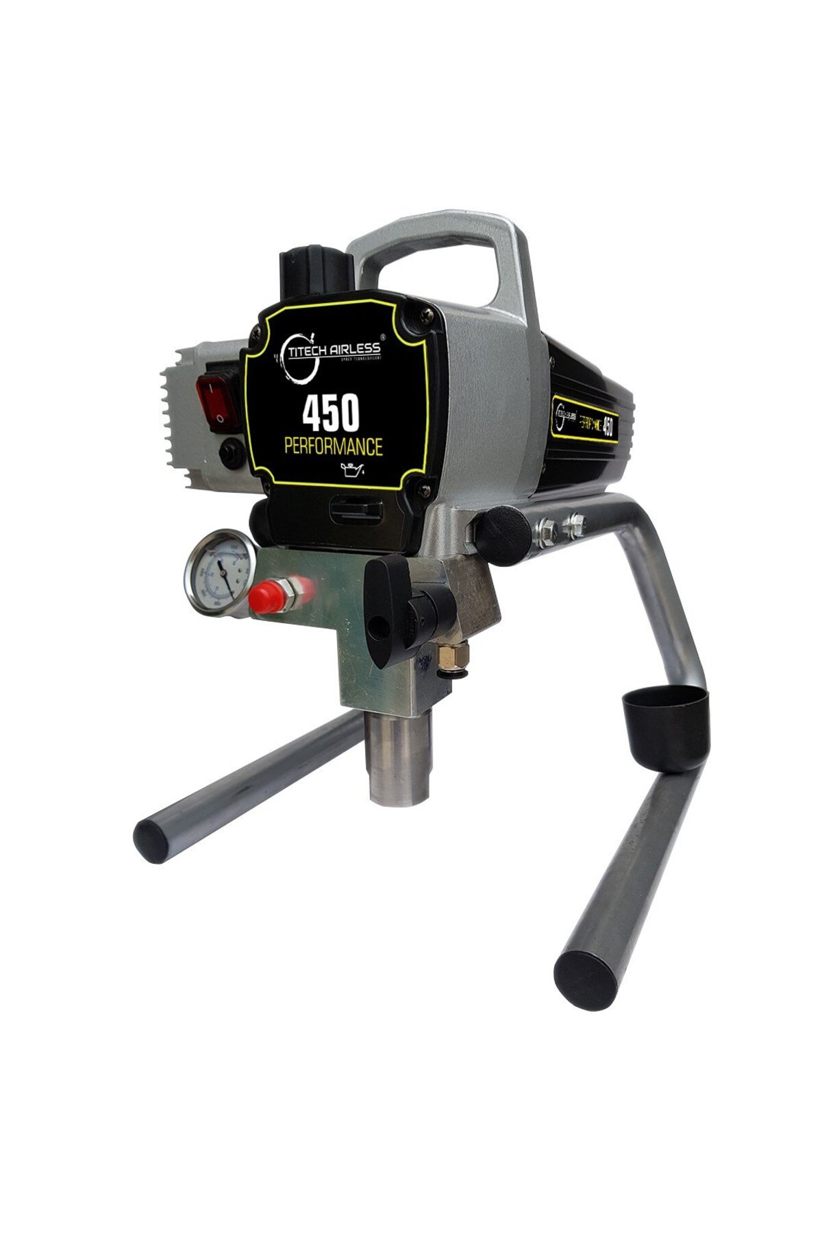 Titech Airless T-450 1200w Elektrikli Airless Boya Makinası (kartsız) Siyah