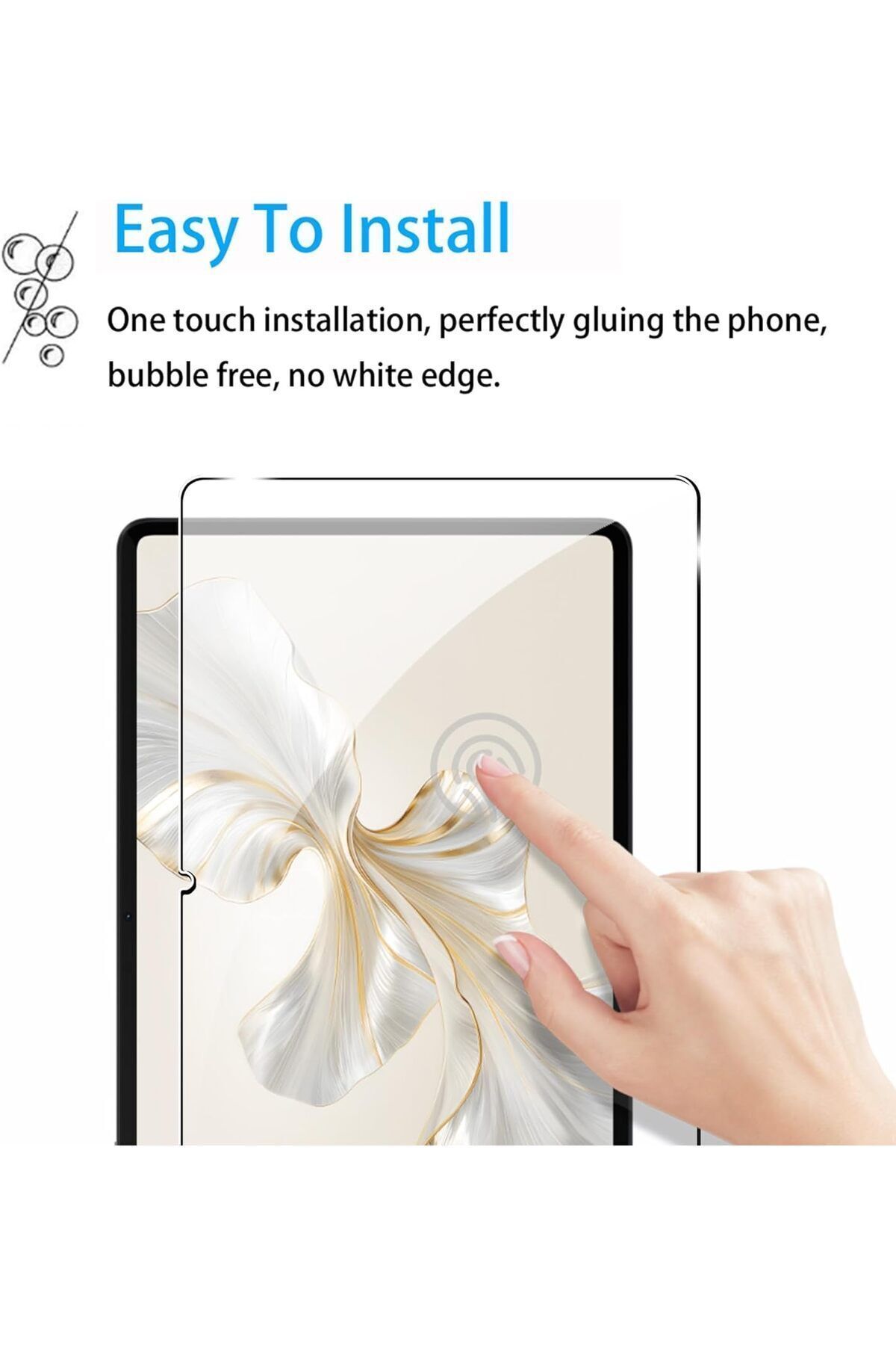 m.tk moveteck-Honor Pad 9 12.1 Inch Nano Unbreakable Screen Protector Glass Transparent Flexible Protective Full Containers 8